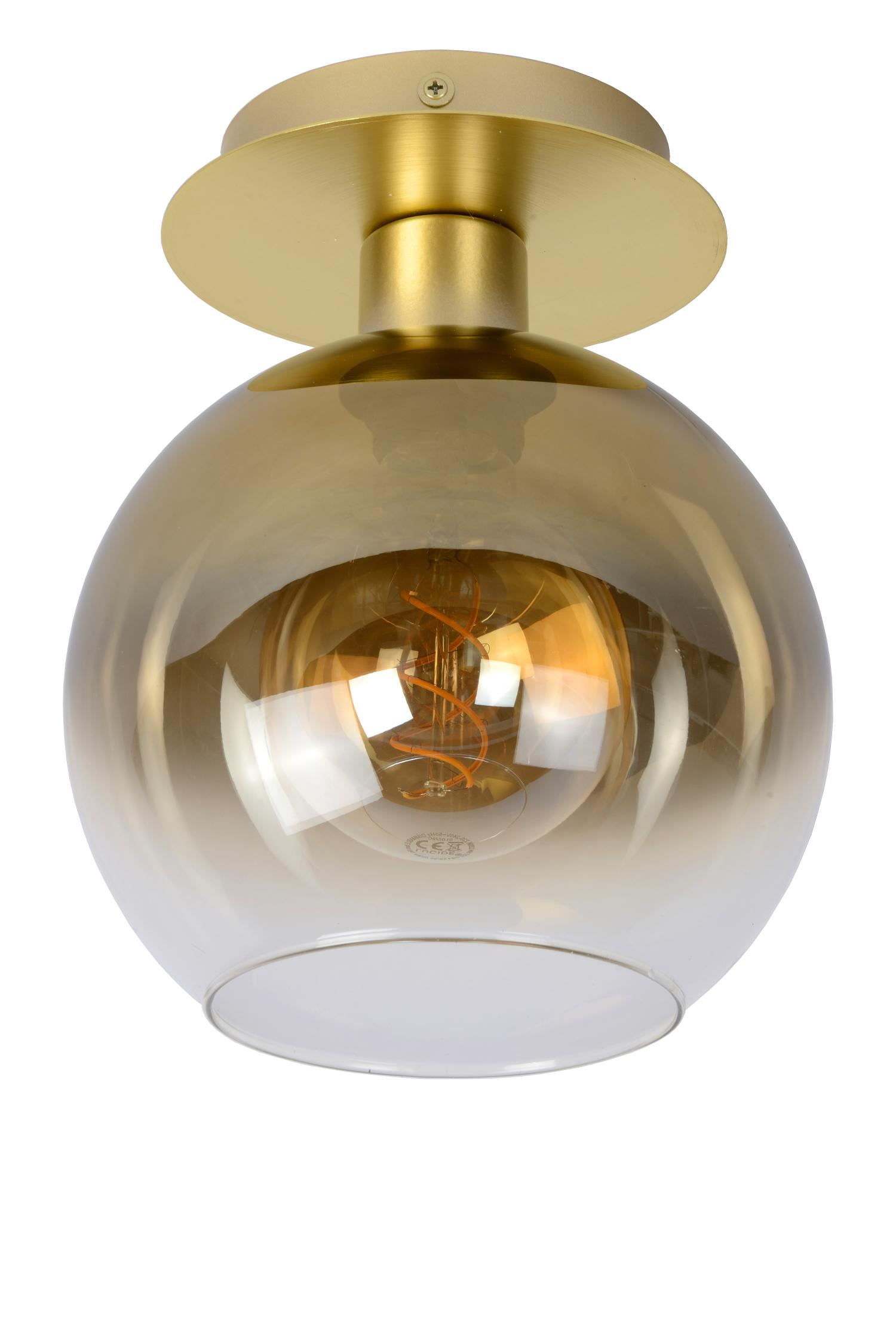 Marius Ceiling Lights - Matt Gold/Smoked Grey