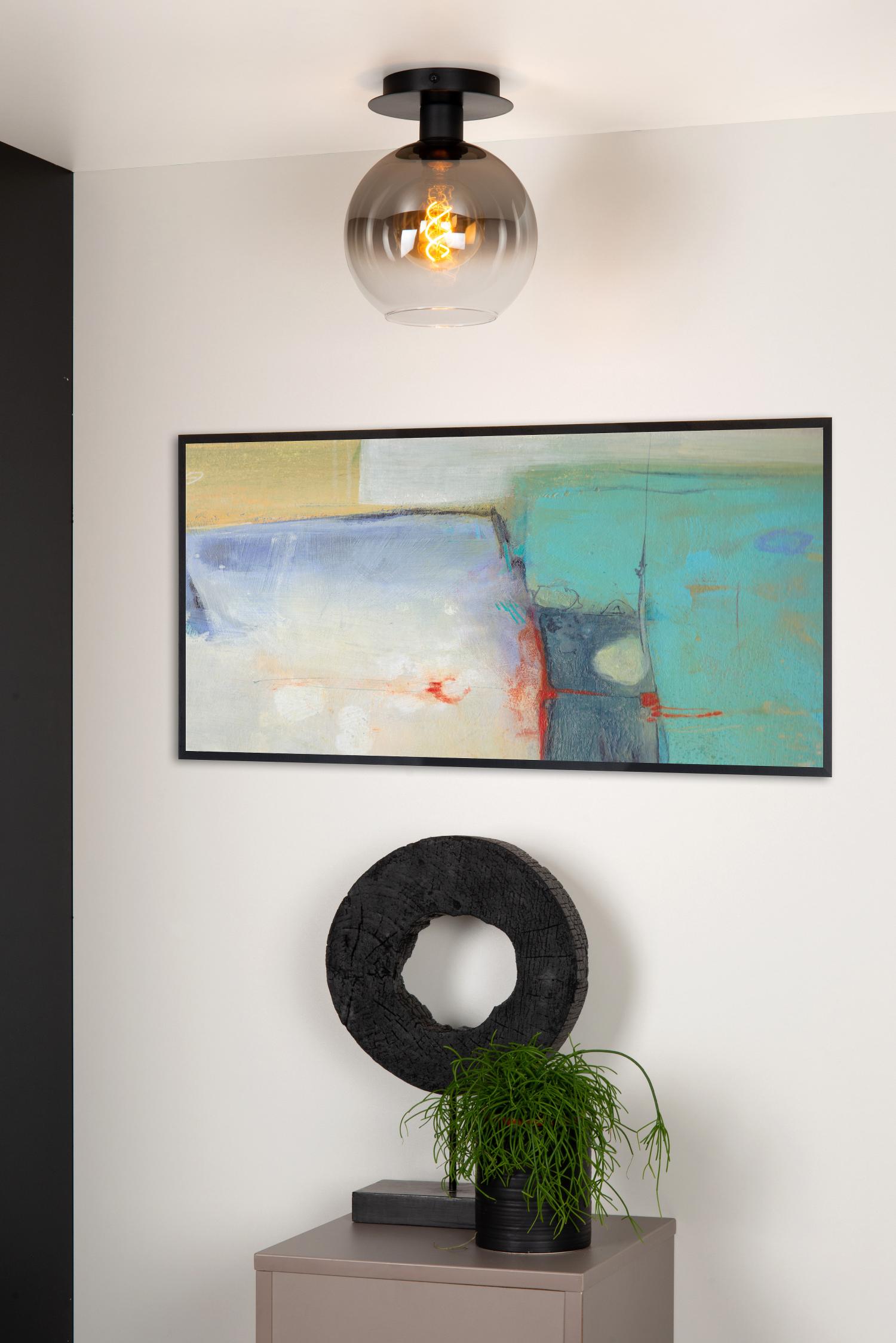 Marius Ceiling Lights - Matt Gold/Smoked Grey