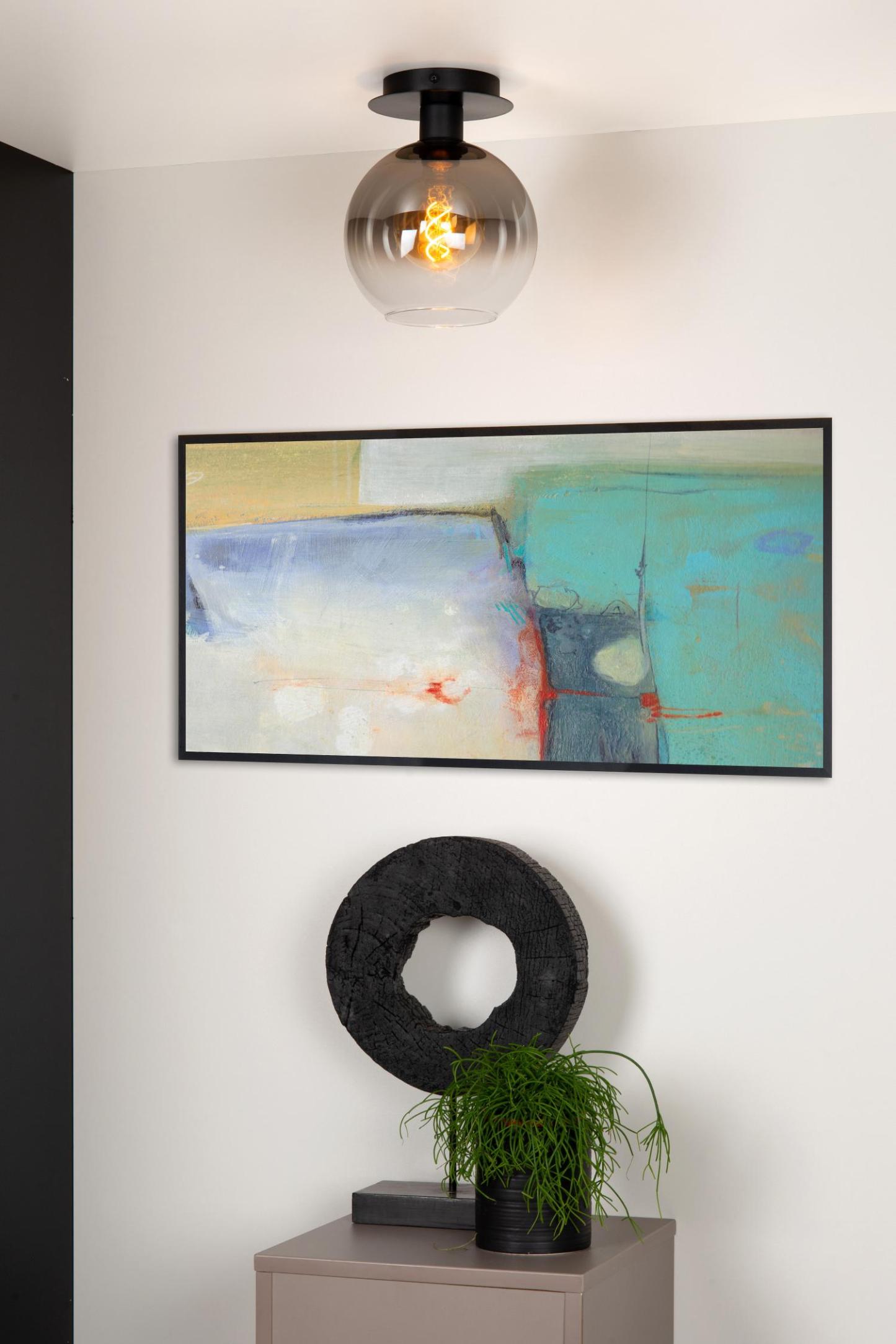 Marius Ceiling Lights - Matt Gold/Smoked Grey