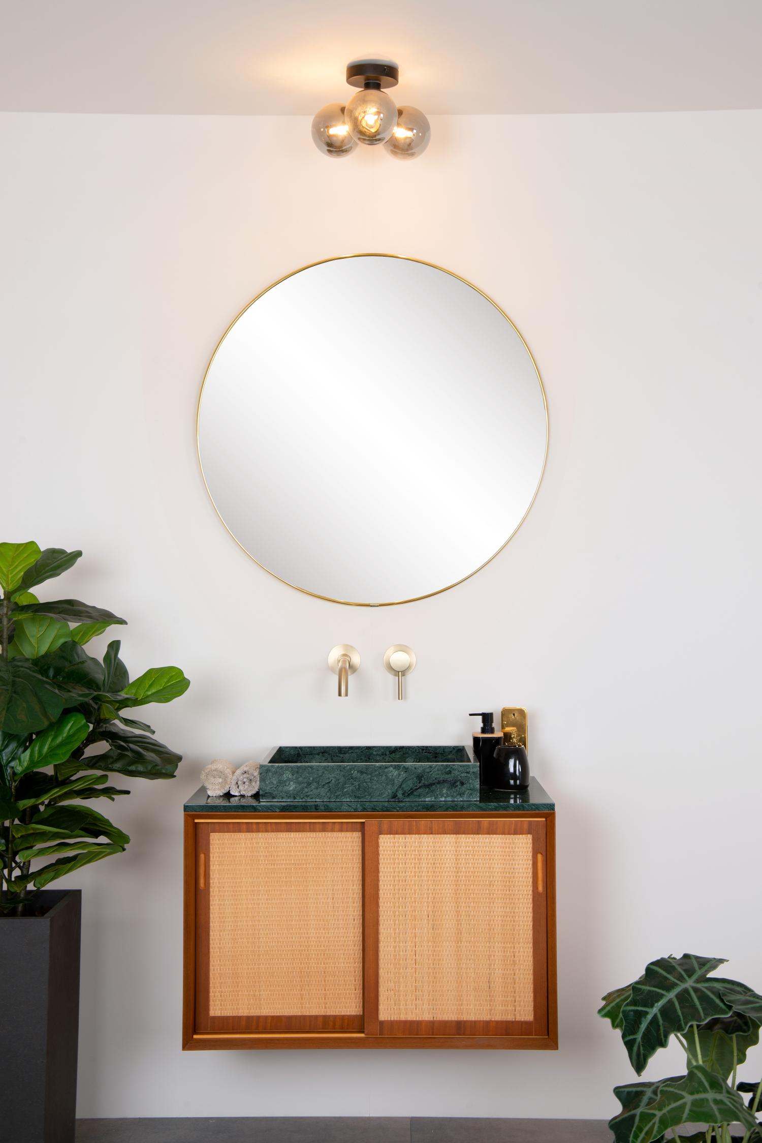 Trudy Ceiling Lights - Matt Gold/Opal