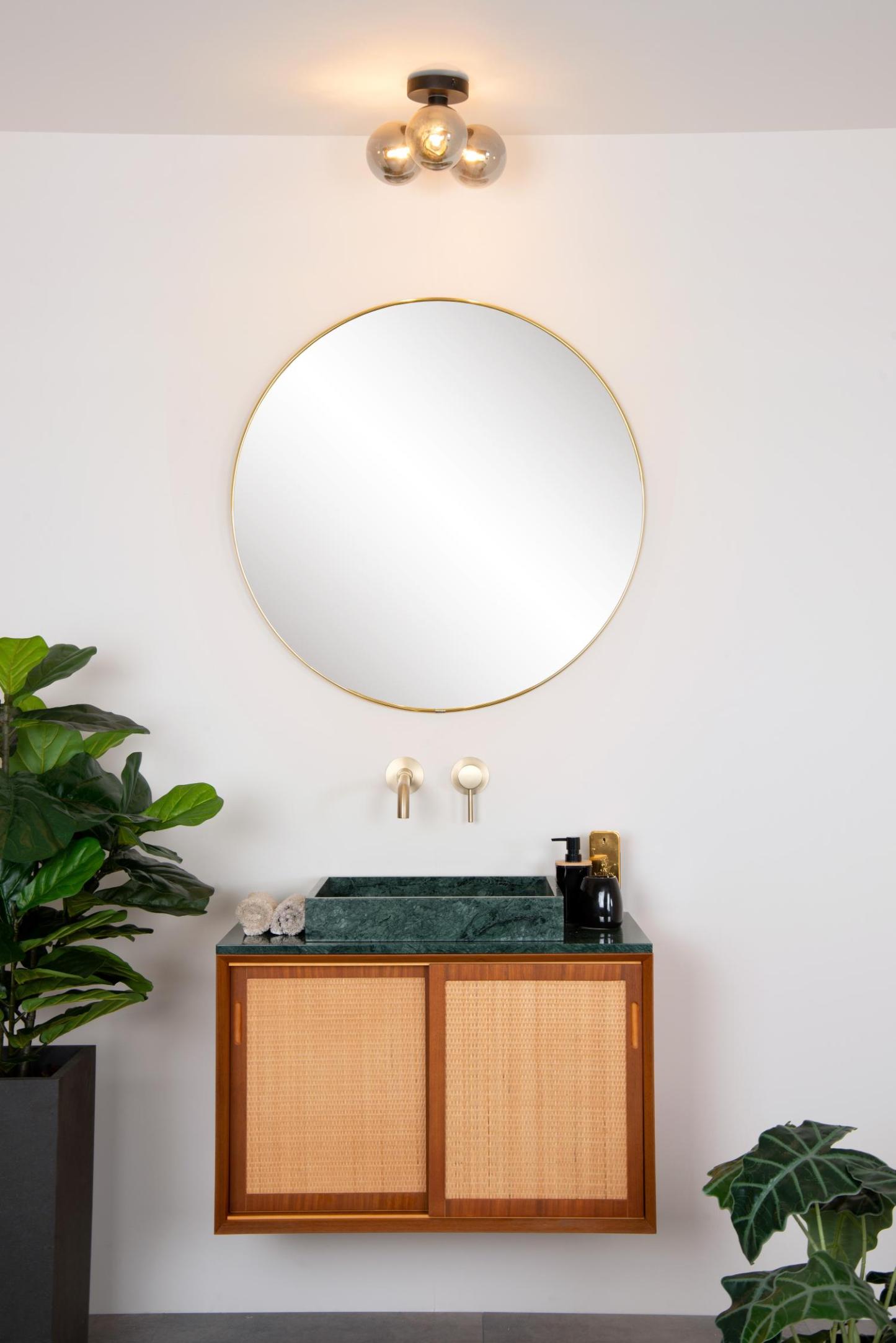 Trudy Ceiling Lights - Matt Gold/Opal