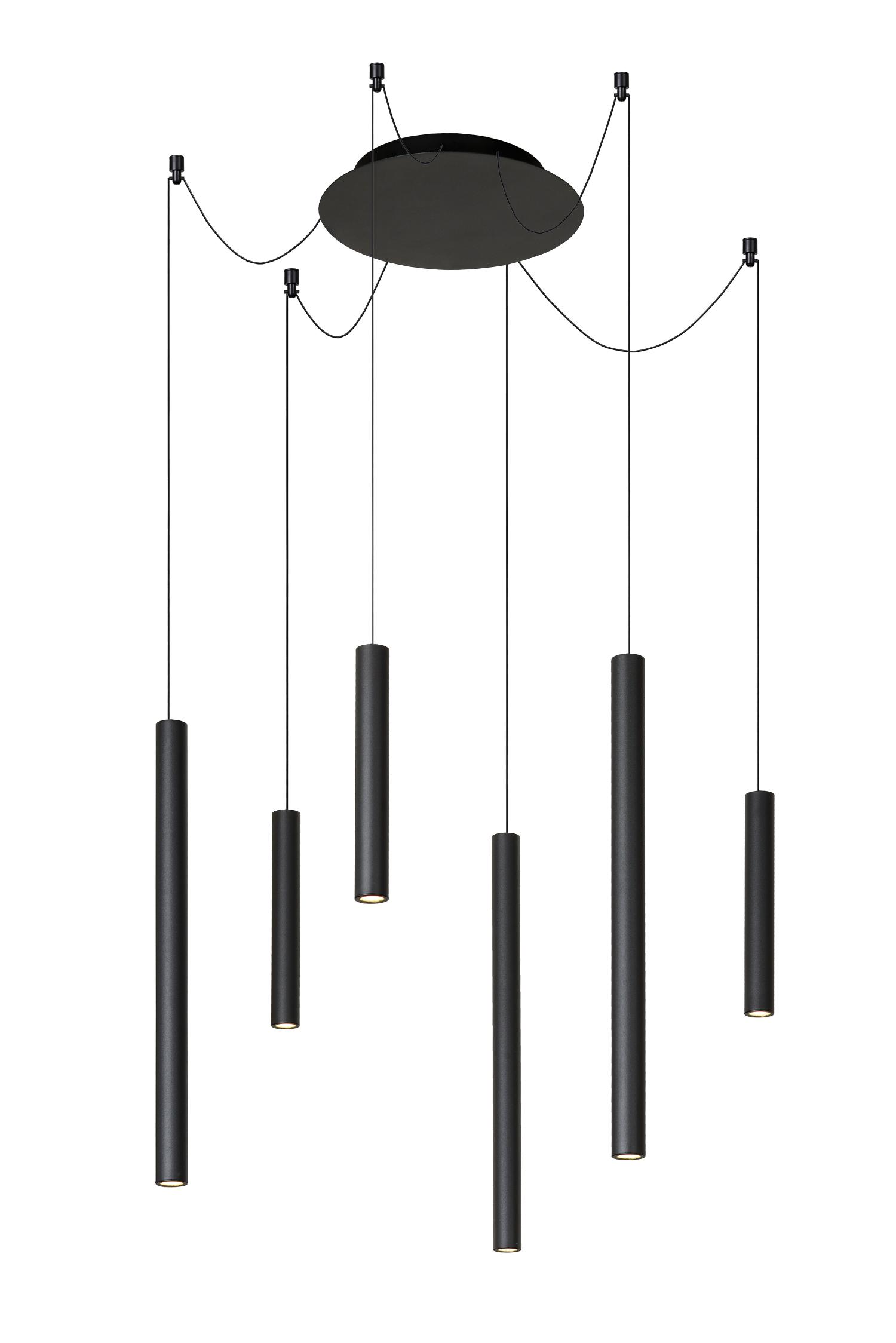 Lorenz Ceiling Lights - Matt Black