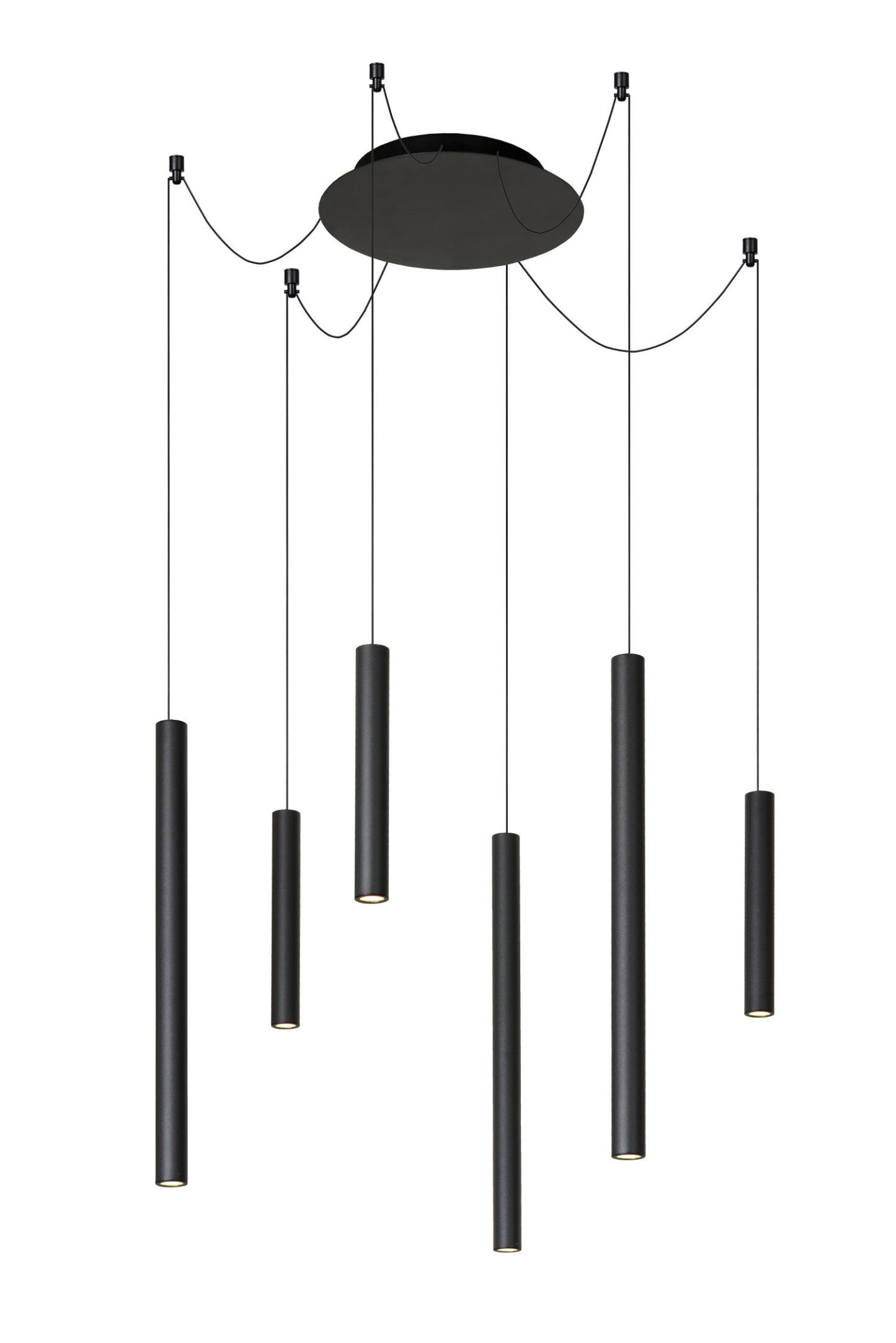 Lorenz Ceiling Lights - Matt Black