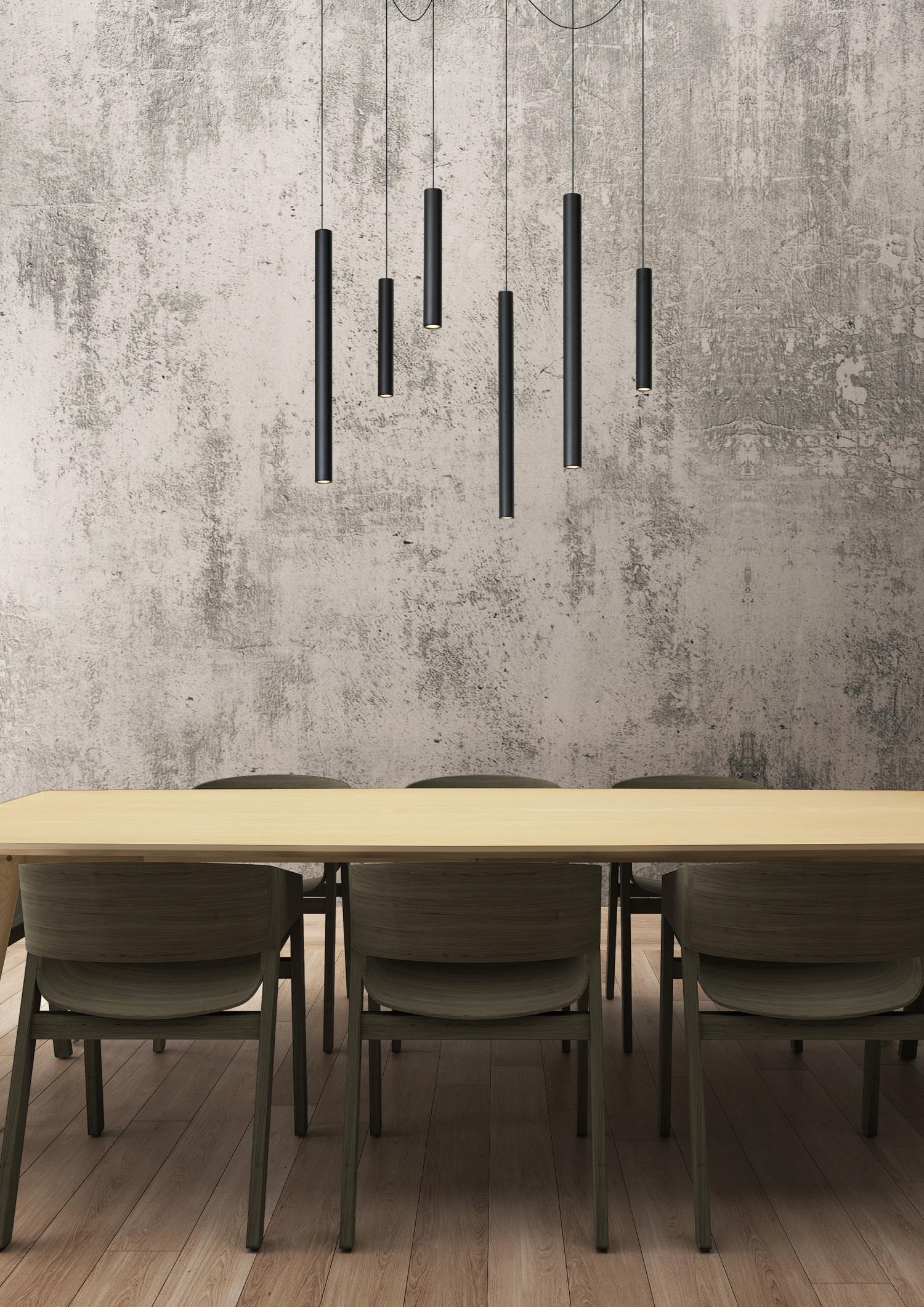 Lorenz Ceiling Lights - Matt Black