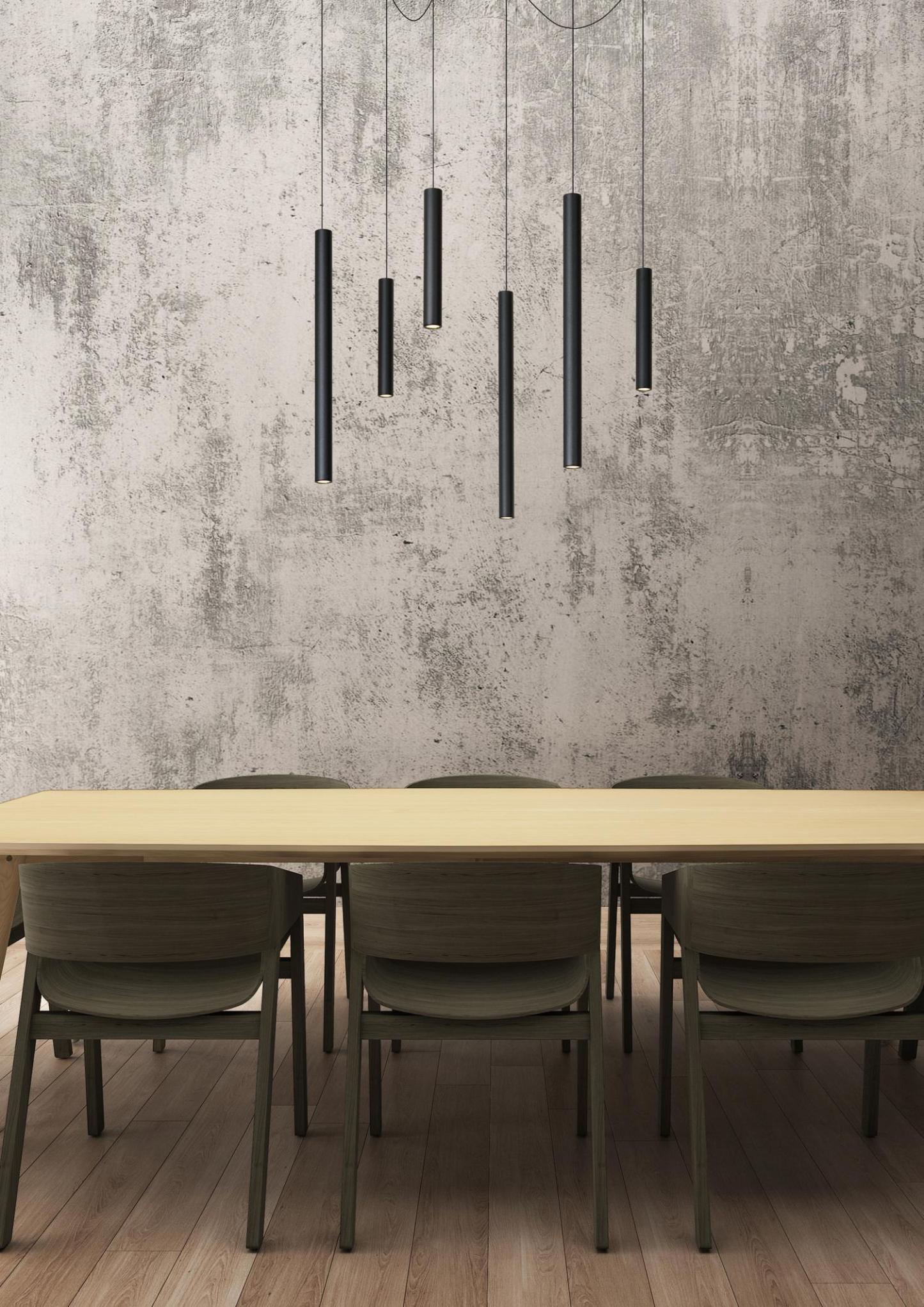 Lorenz Ceiling Lights - Matt Black