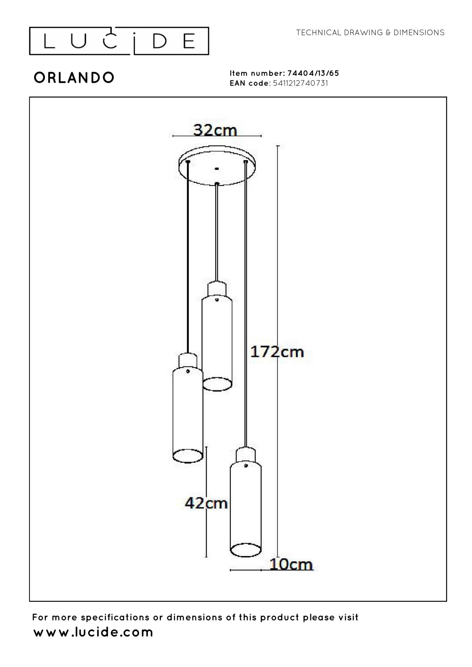 Orlando Ceiling Lights - Matt Black/Smoked Grey