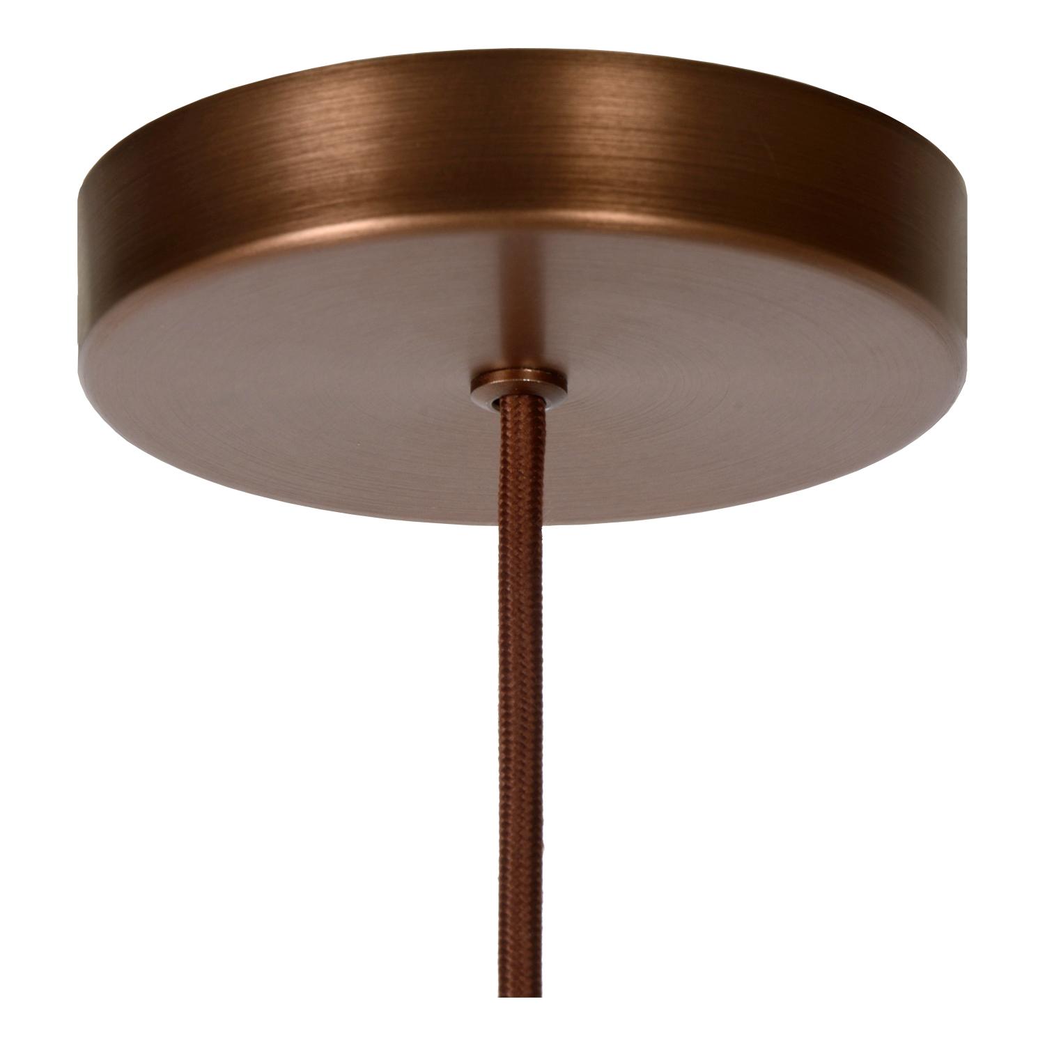 Toledo Ceiling Lights - Dark Copper/Smoked Amber