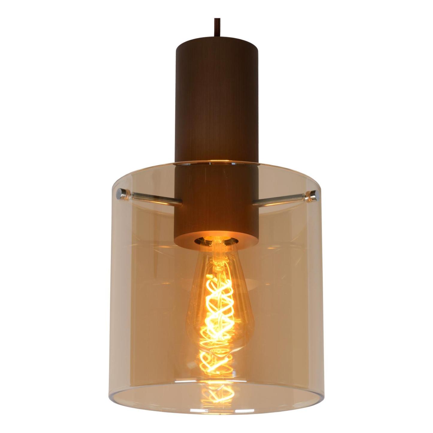 Toledo Ceiling Lights - Dark Copper/Smoked Amber