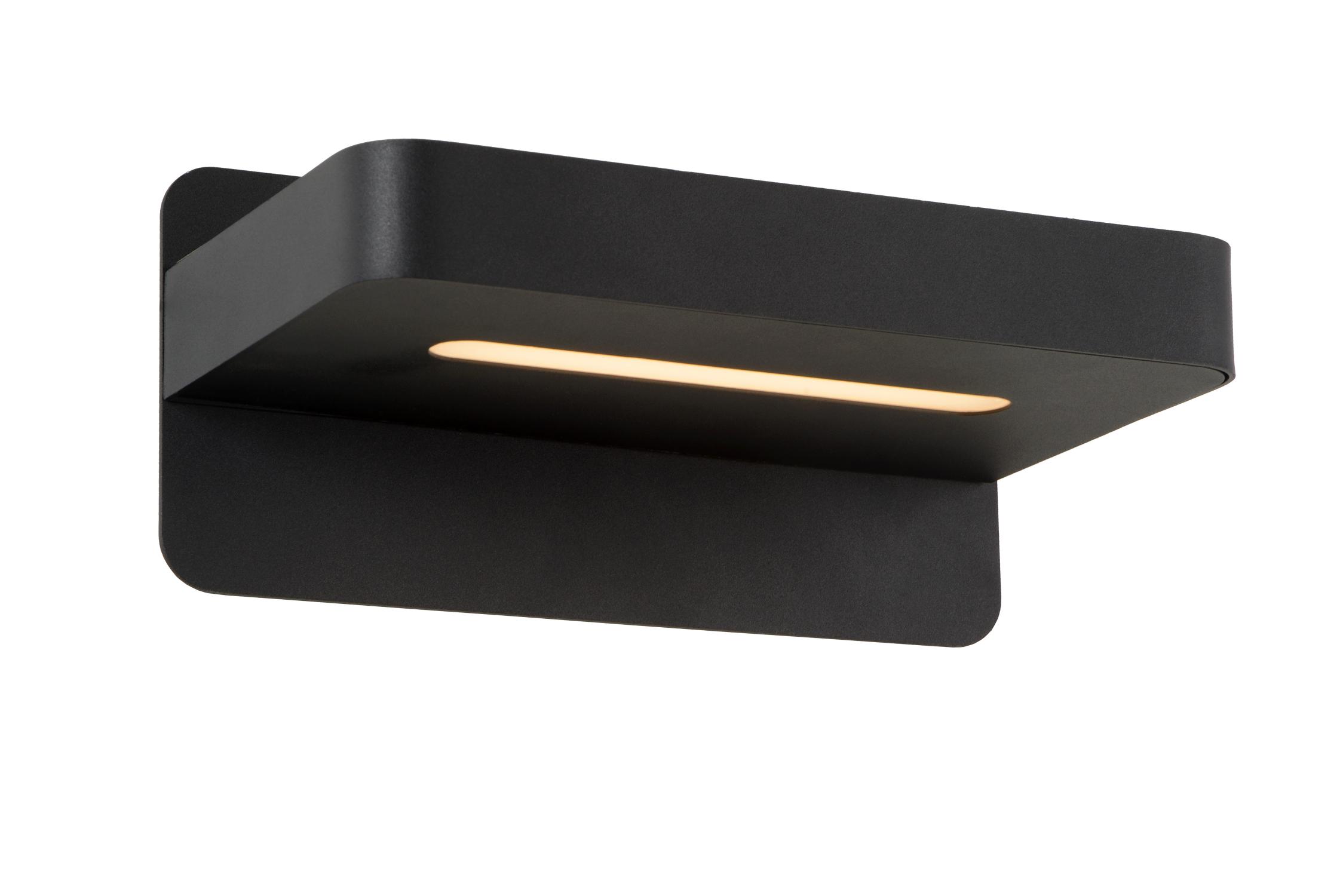 Atkin Wall Lights - Matt Black/Opal