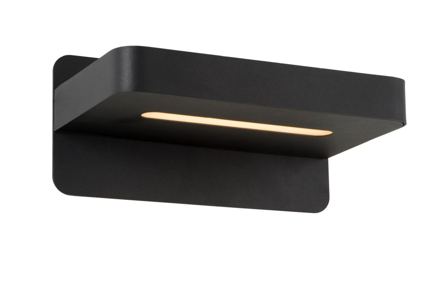Atkin Wall Lights - Matt Black/Opal