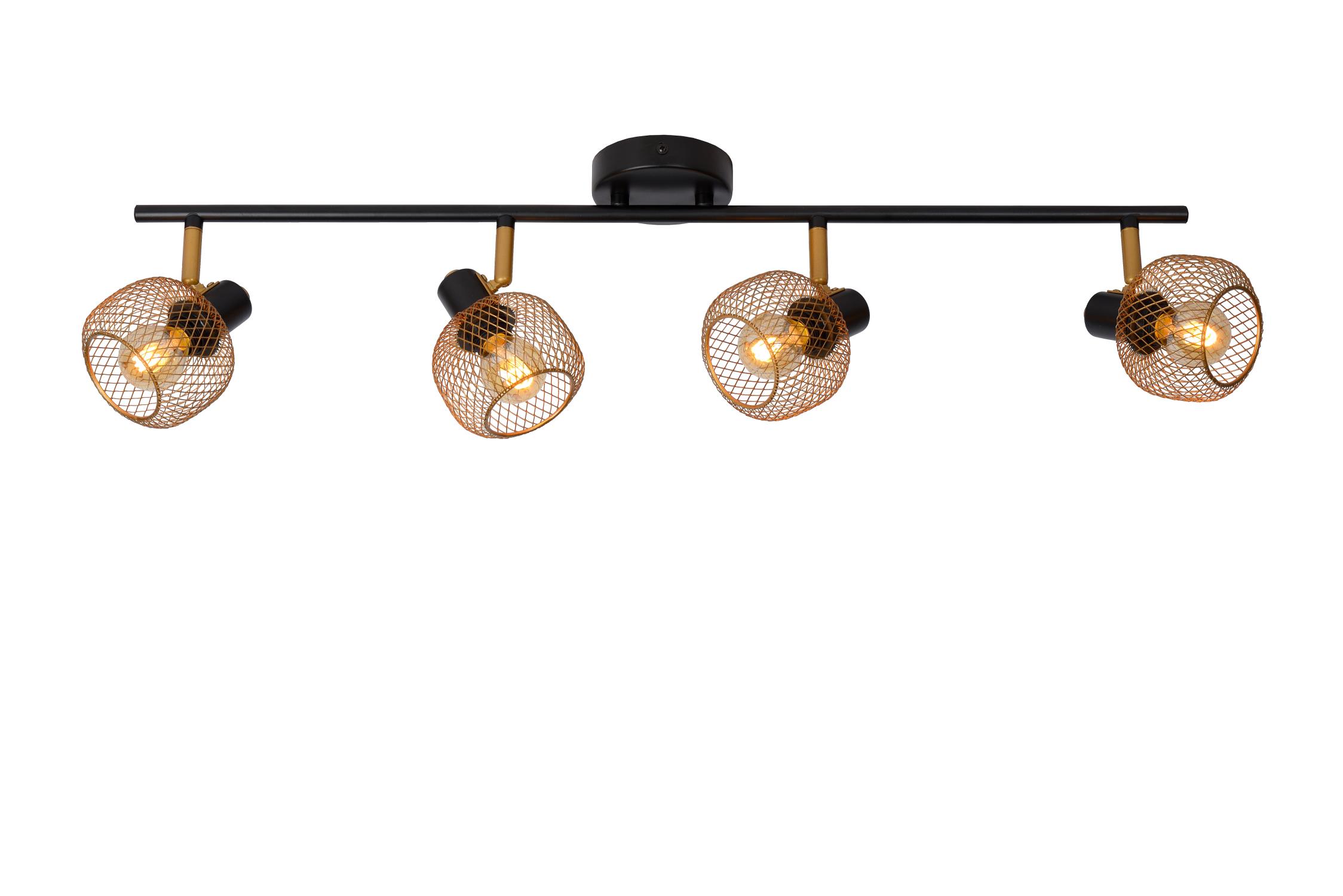 Maren Ceiling Lights - Matt Black/Matt Gold