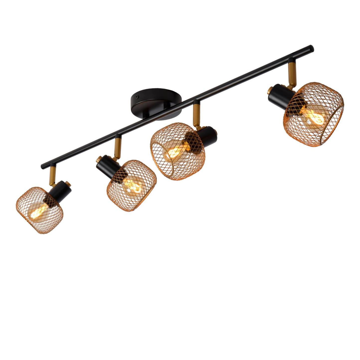 Maren Ceiling Lights - Matt Black/Matt Gold