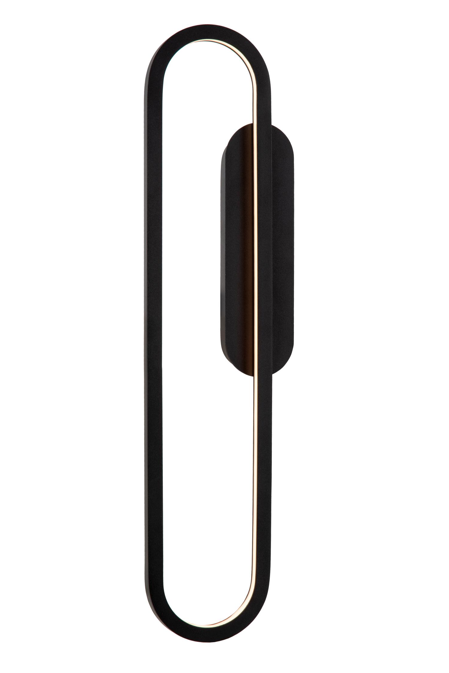 Thelma Wall Lights - Matt Black/Opal