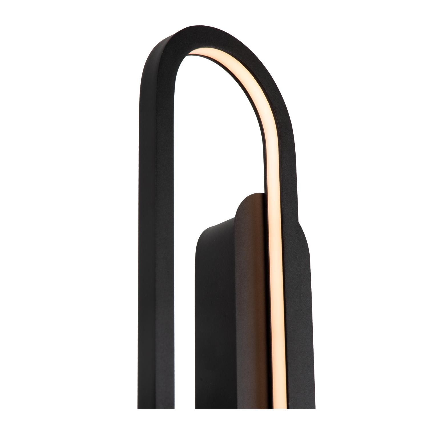 Thelma Wall Lights - Matt Black/Opal