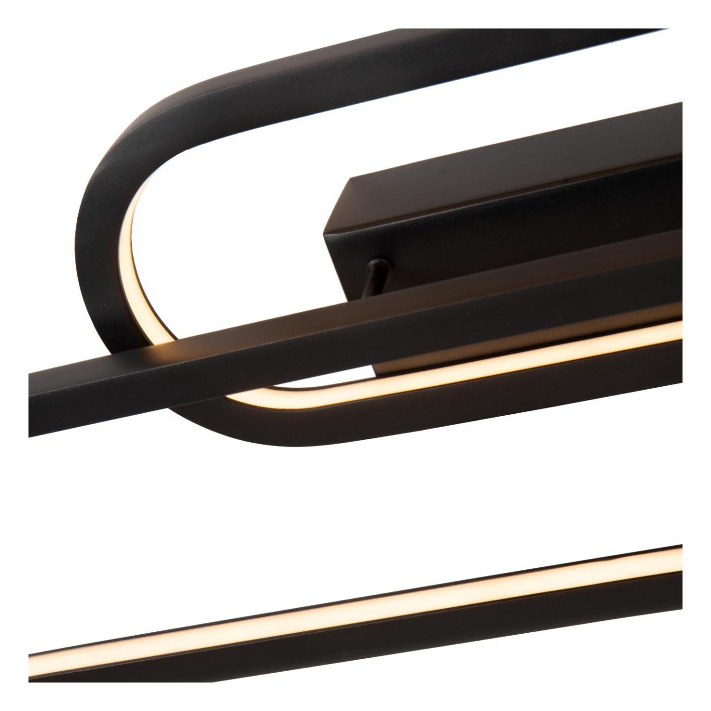 Thelma Wall Lights - Matt Black/Opal