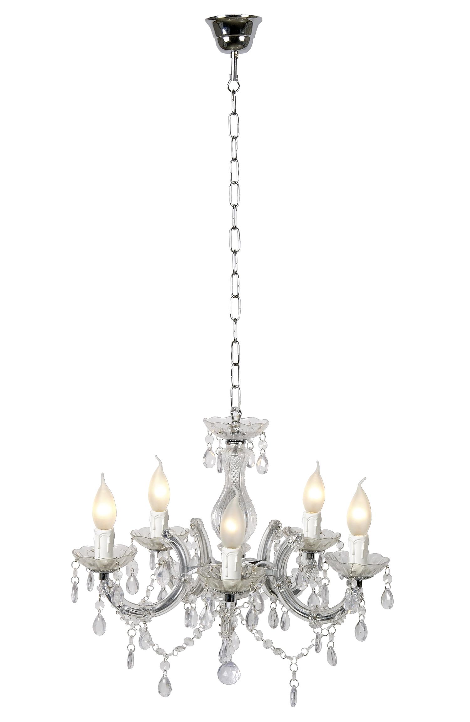 Arabesque Ceiling Lights - Polished Chrome