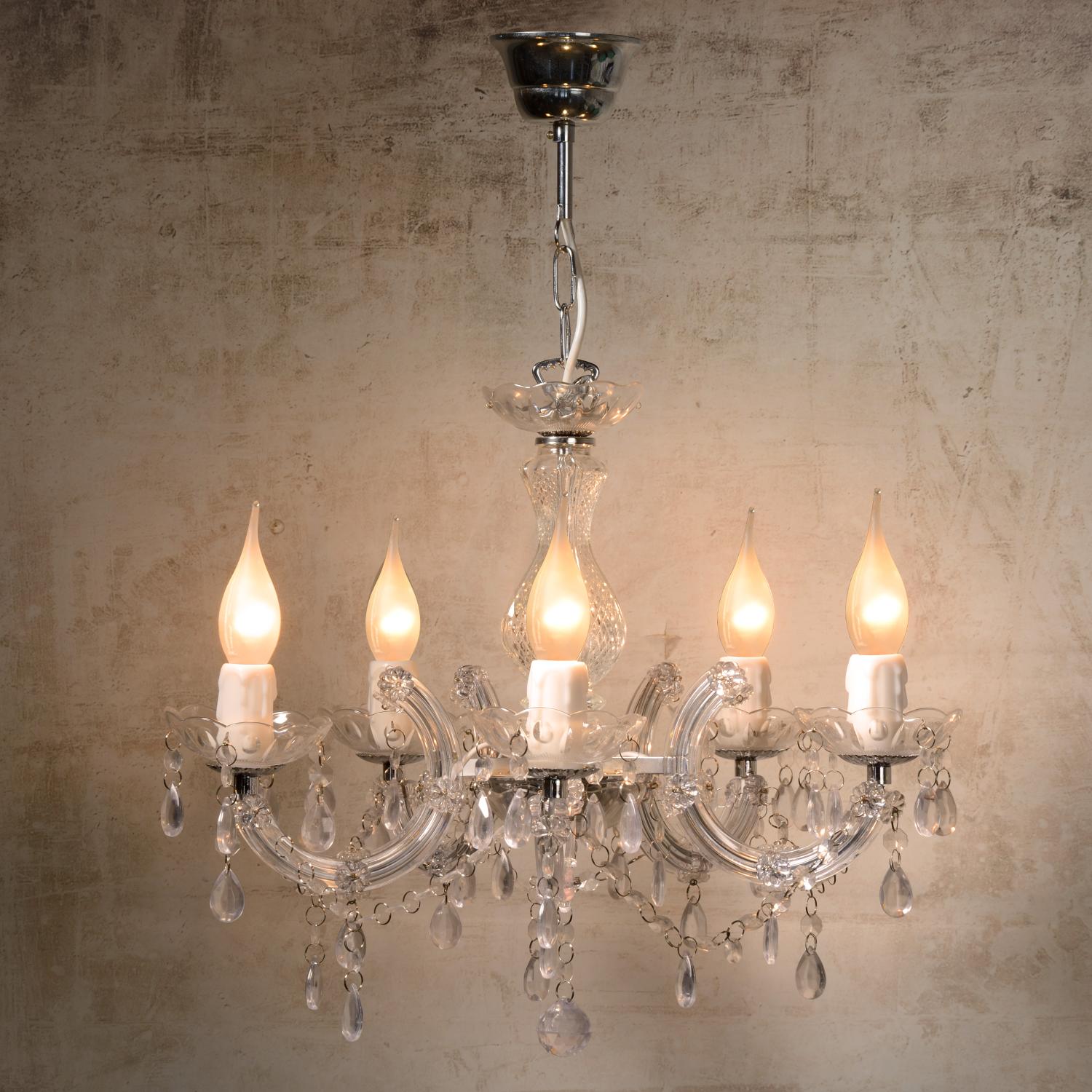 Arabesque Ceiling Lights - Polished Chrome