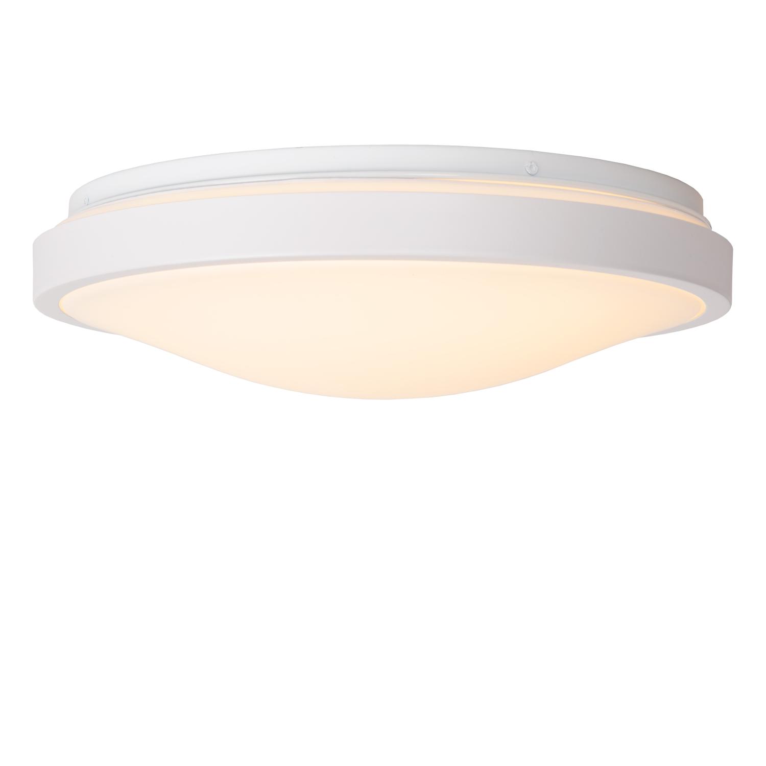Dasher Ceiling Lights - Matt Black/Opal - 348mm Diameter