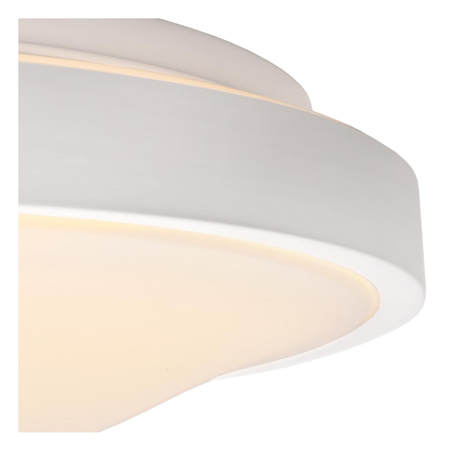 Dasher Ceiling Lights - Matt Black/Opal - 410mm Diameter