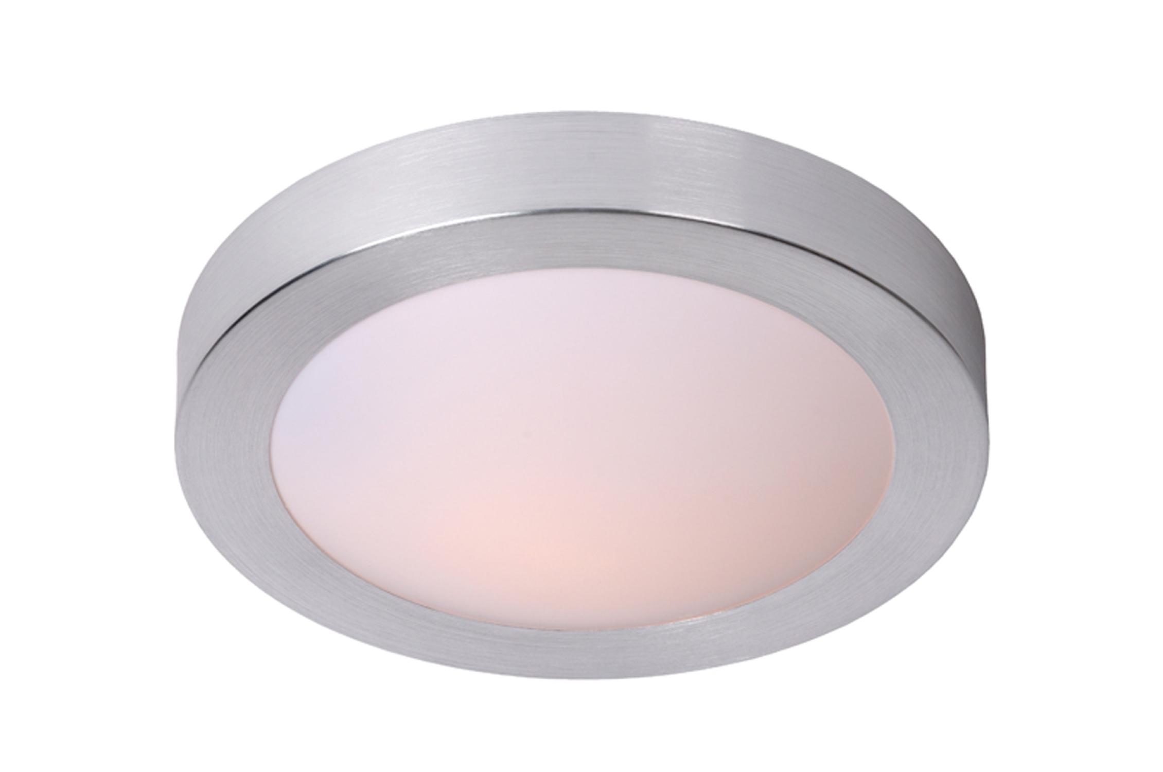 Fresh Ceiling Lights - Satin Chrome/Opal