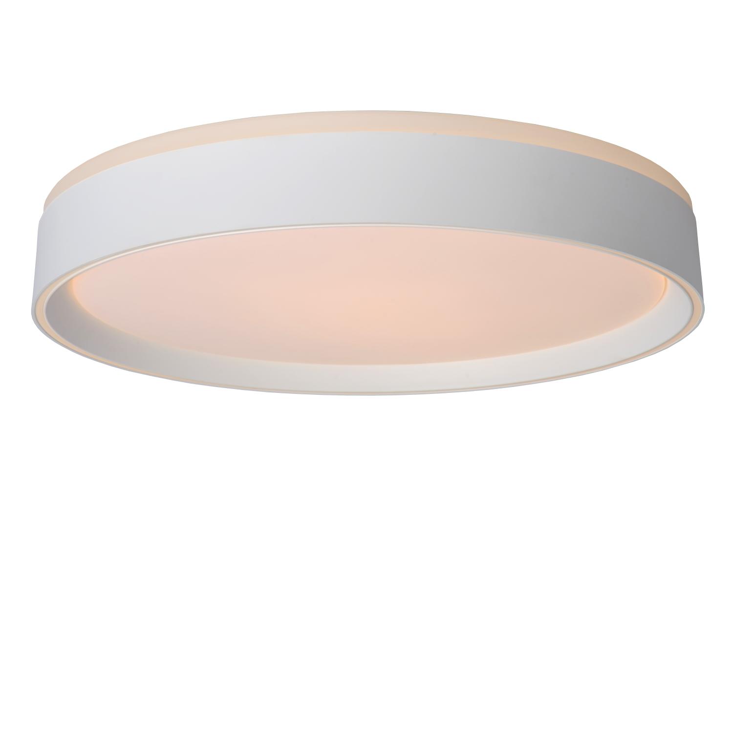 Nuria Ceiling Lights - Matt Black/Opal - 400mm Diameter