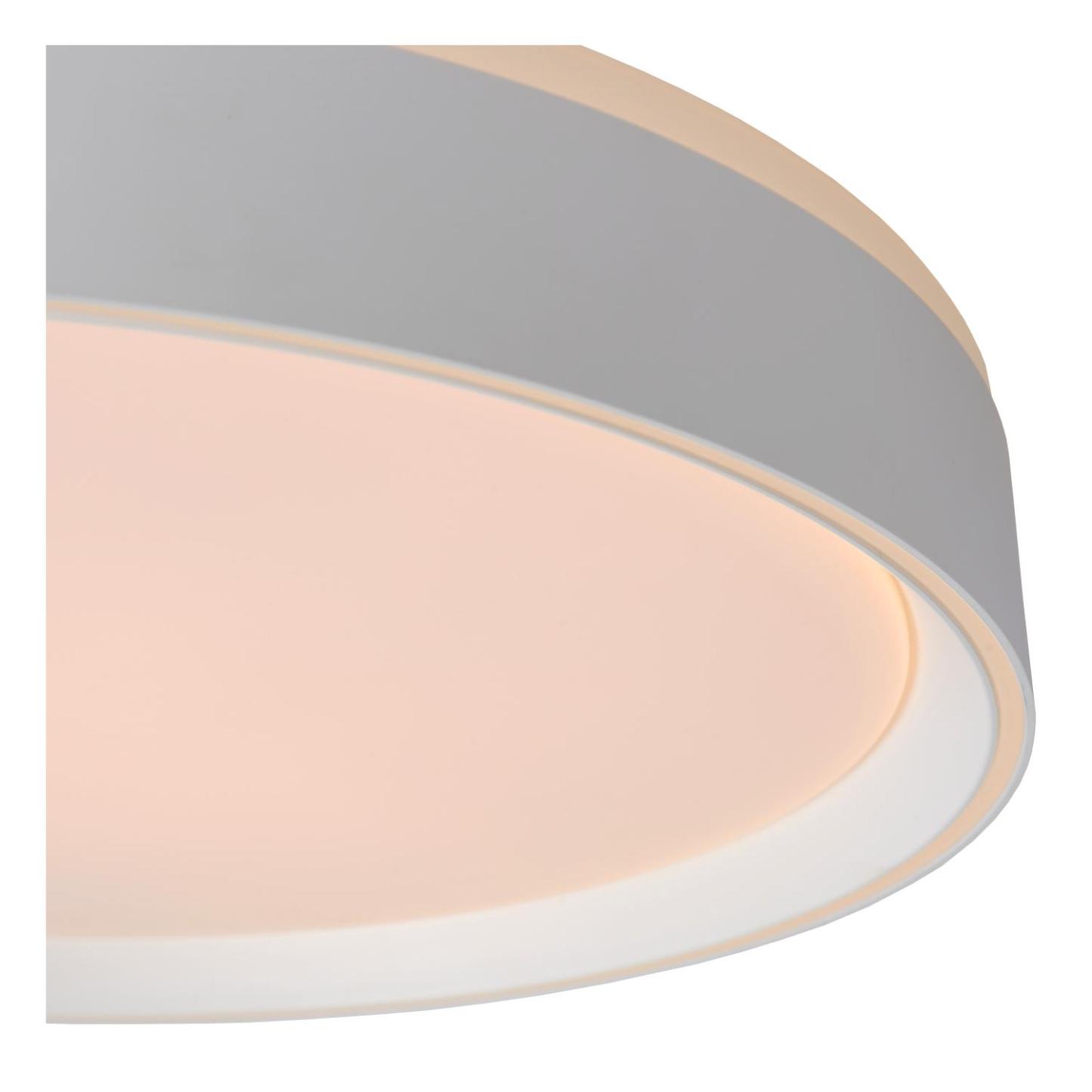 Nuria Ceiling Lights - Matt Black/Opal - 400mm Diameter