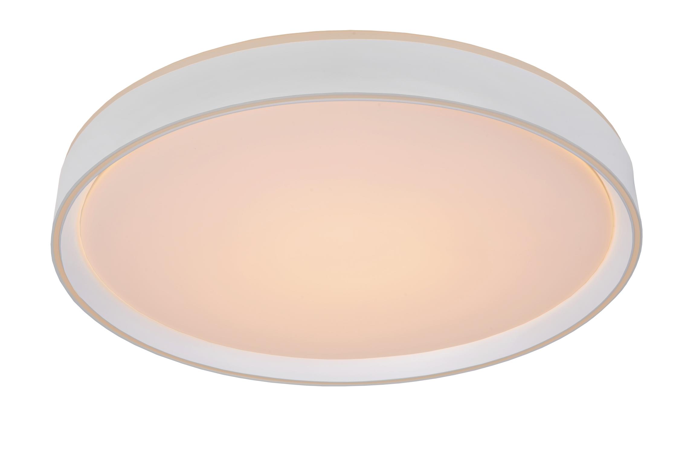 Nuria Ceiling Lights - Matt Black/Opal - 500mm Diameter