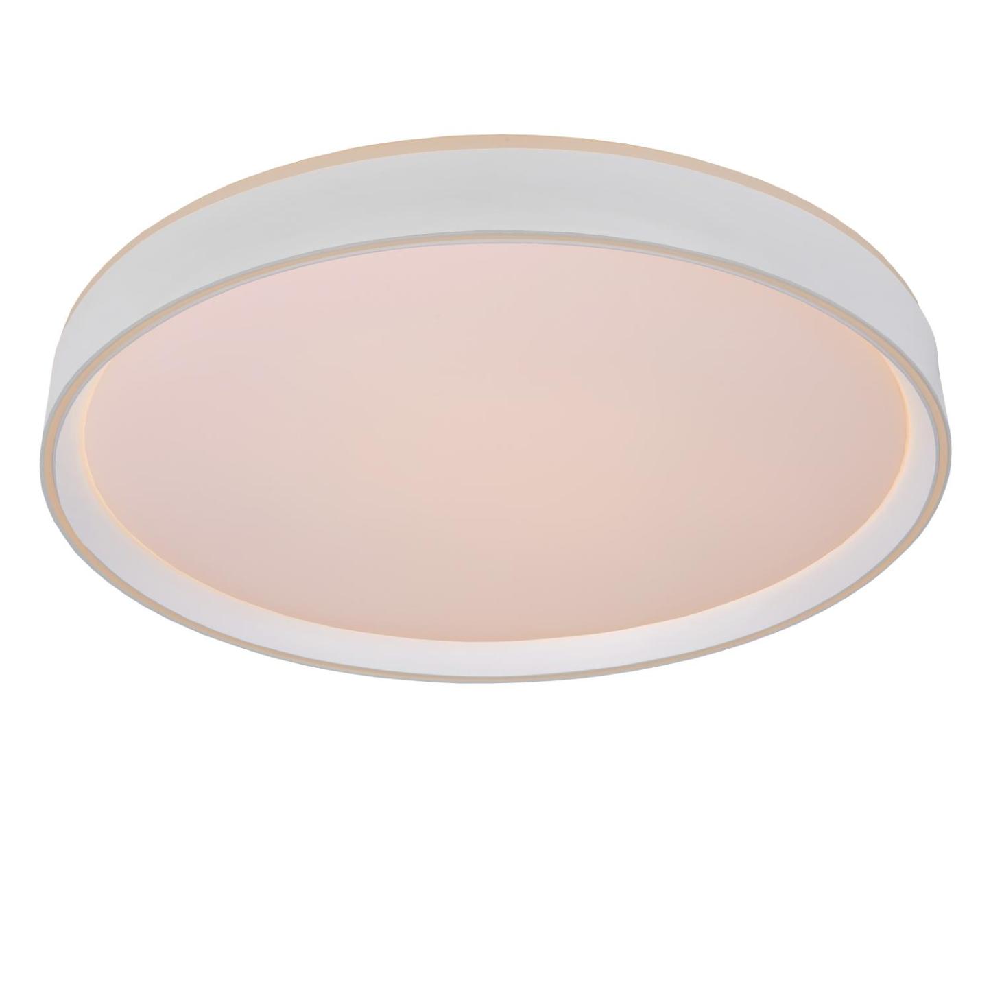 Nuria Ceiling Lights - Matt Black/Opal - 500mm Diameter