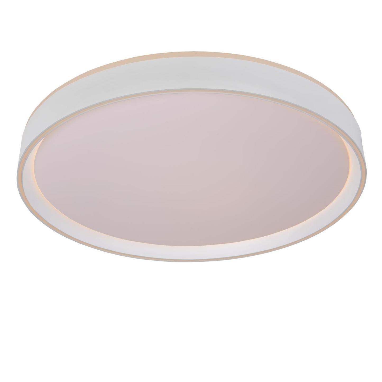 Nuria Ceiling Lights - Matt Black/Opal - 500mm Diameter