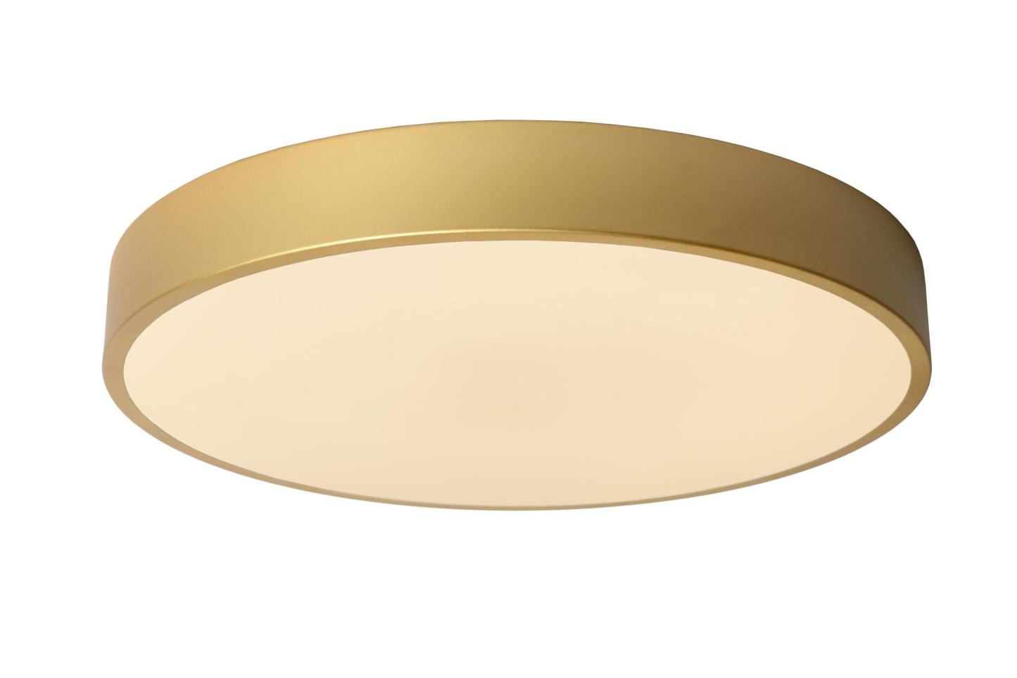 Unar Ceiling Lights - Matt Gold/Opal - 395mm Diameter