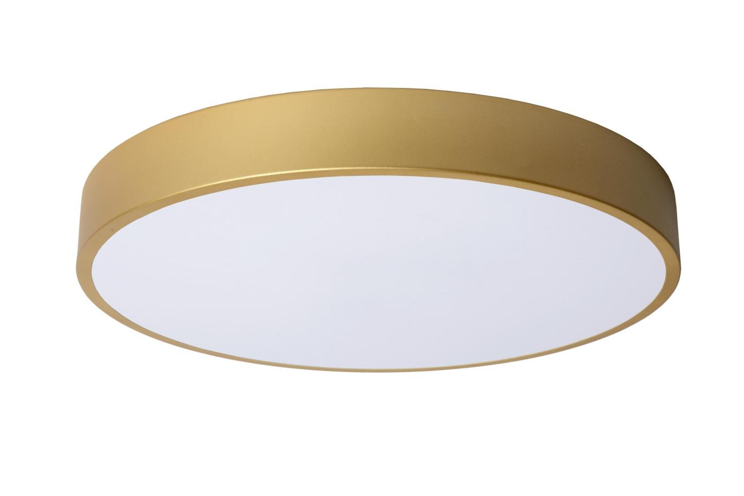 Unar Ceiling Lights - Matt Gold/Opal - 395mm Diameter