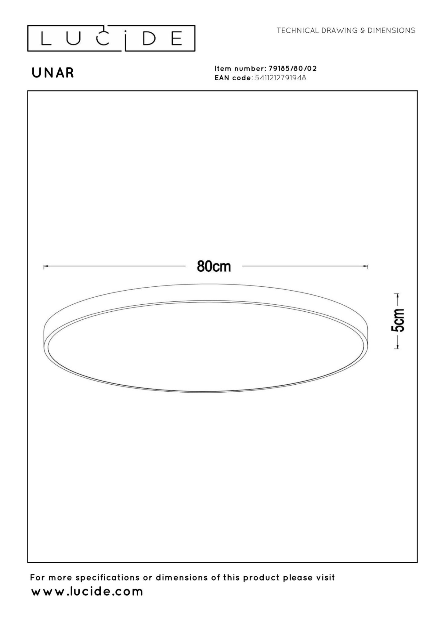 Unar Ceiling Lights - Matt Gold/Opal