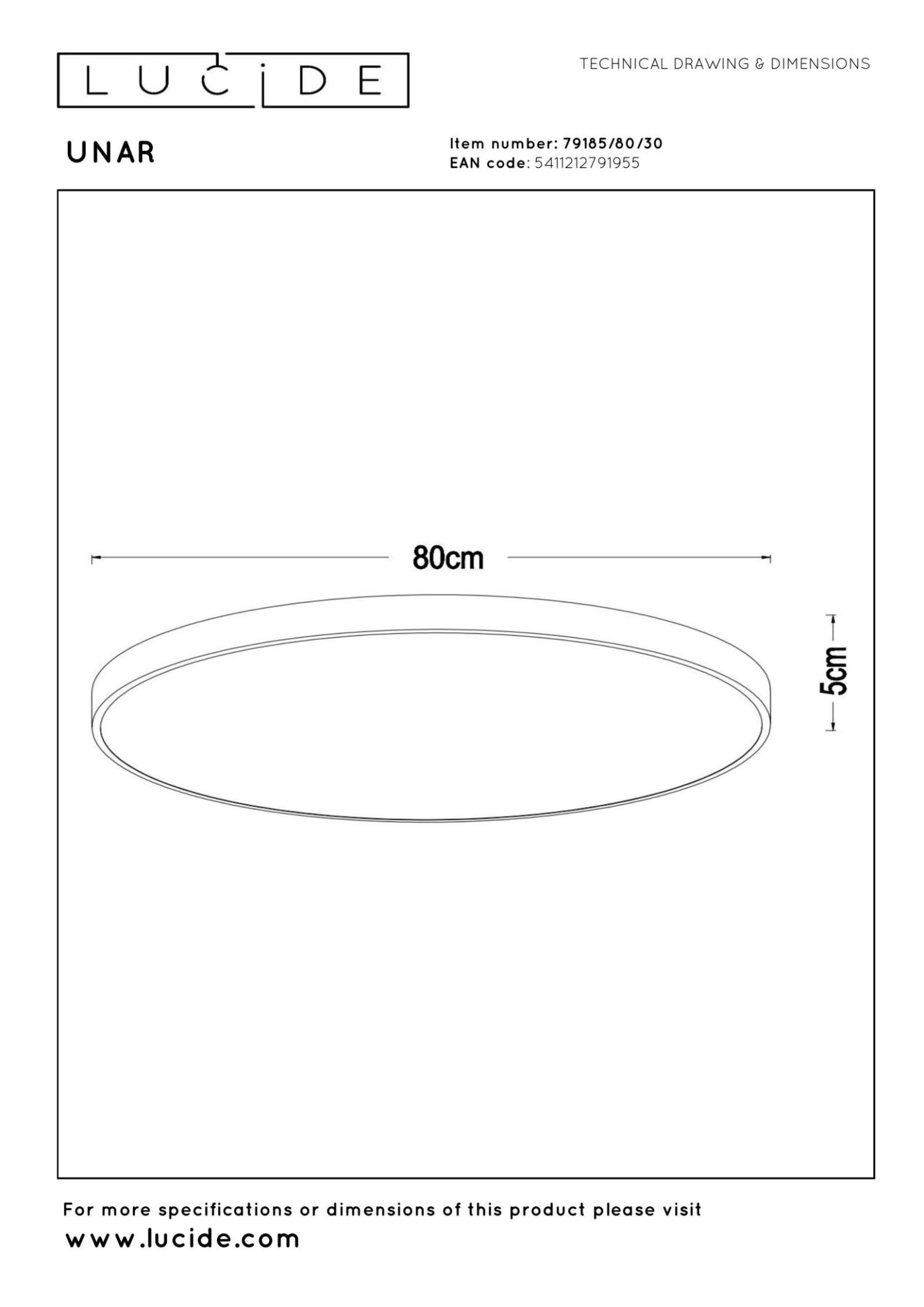 Unar Ceiling Lights - Matt Gold/Opal