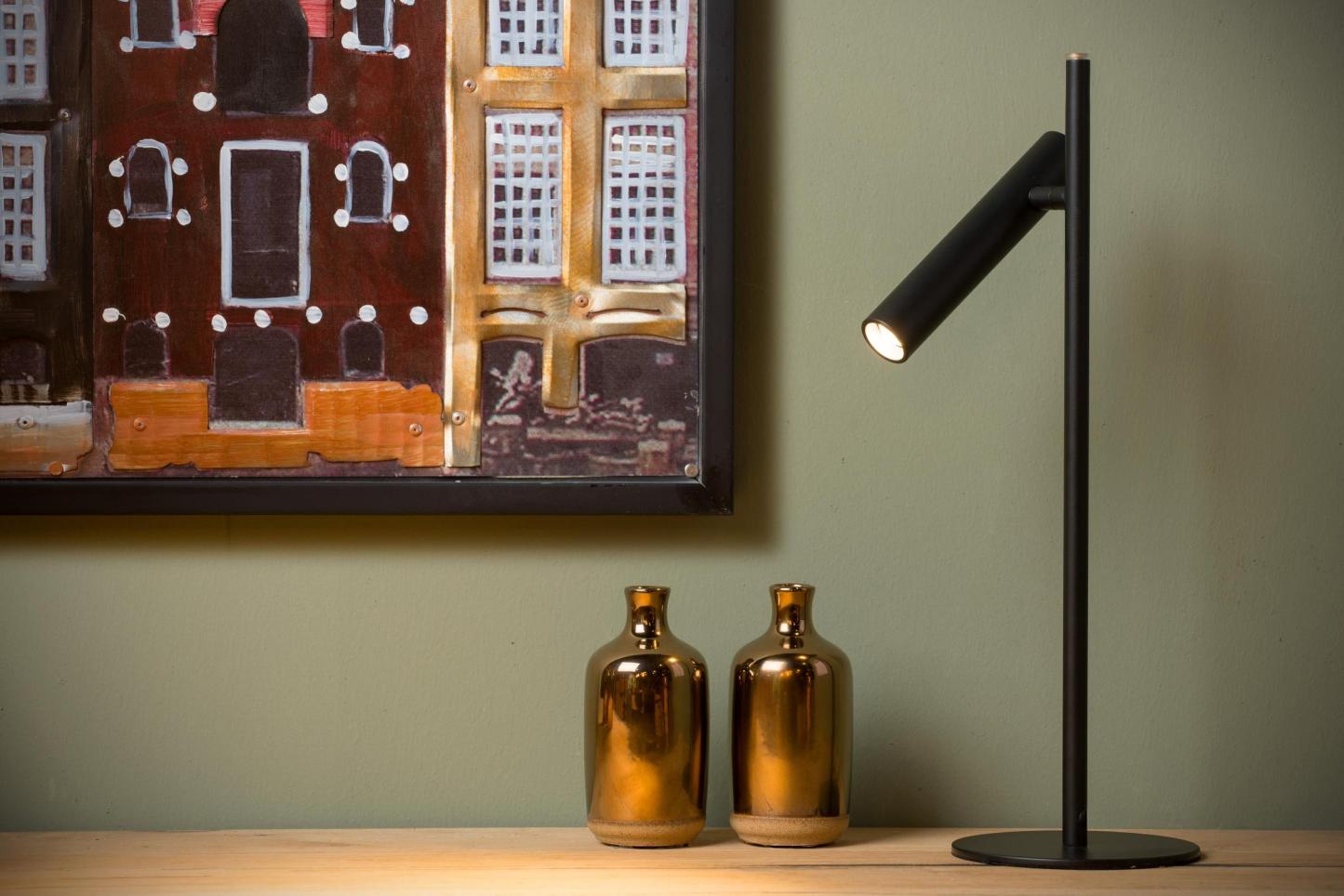 Philon Table Lamp - Matt Black