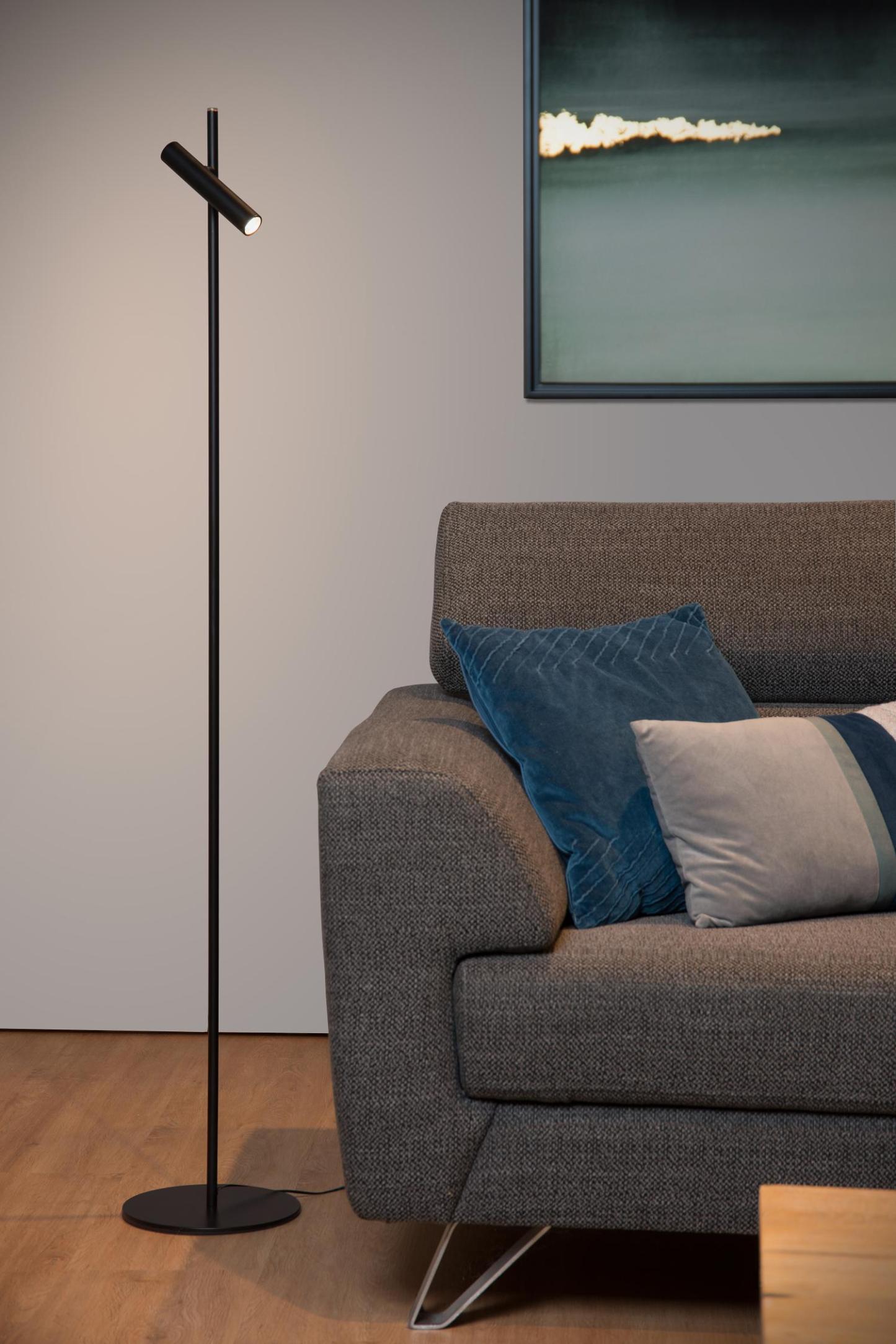 Philon Floor Lamp - Matt Black