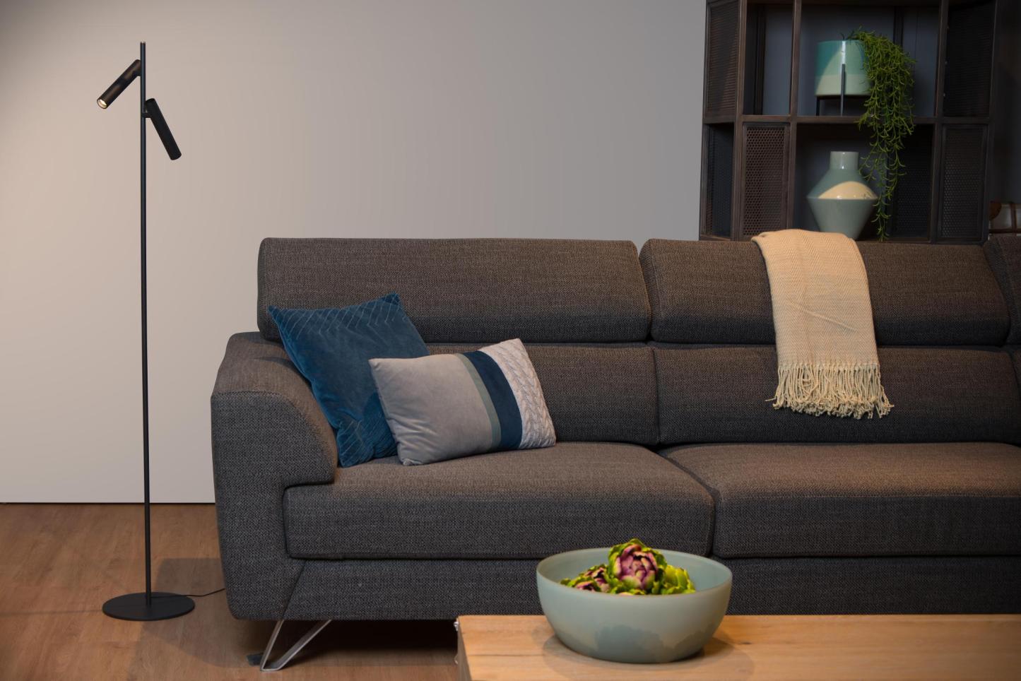 Philon Floor Lamp - Matt Black