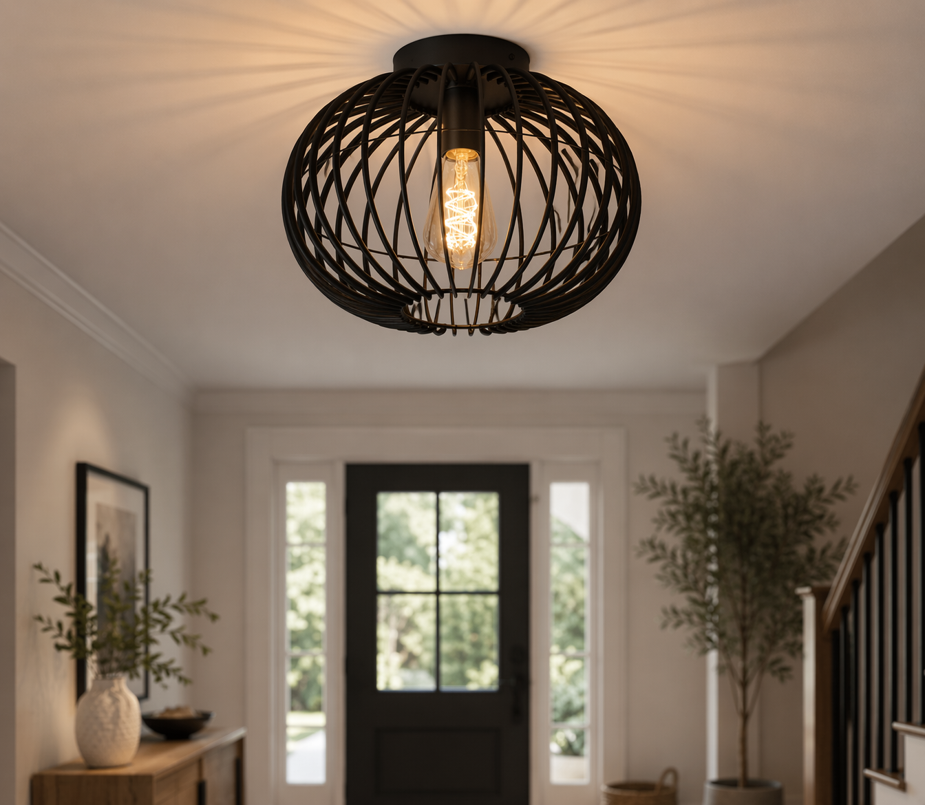 Reda Flush Ceiling Light