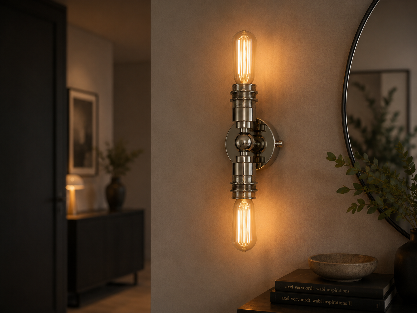 Victor Wall Light Dual Bulb E14