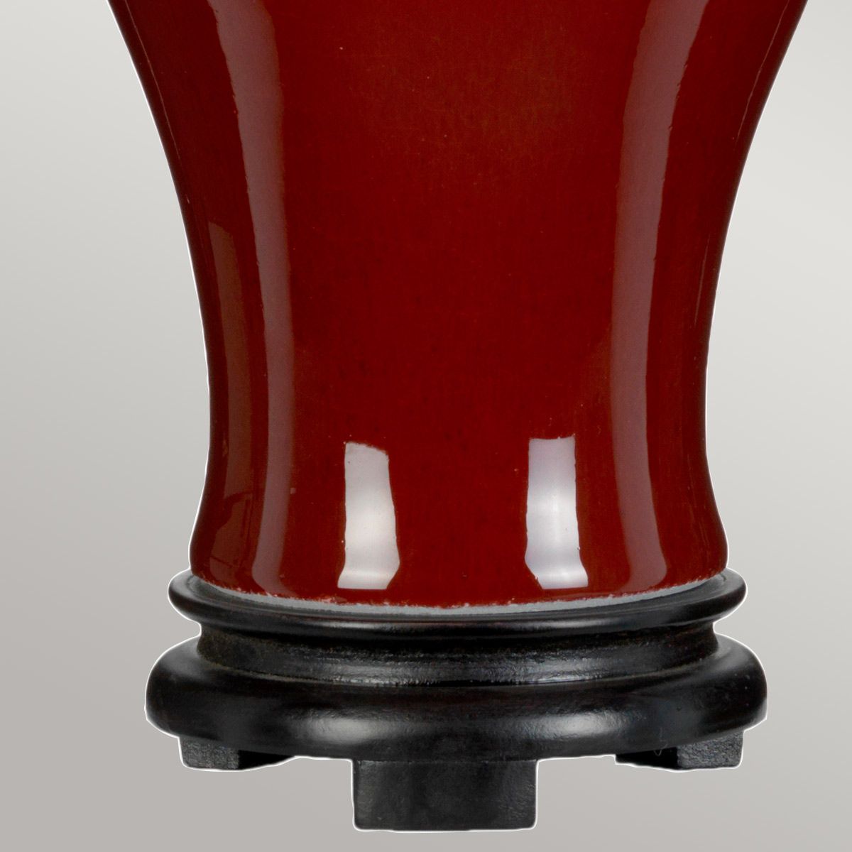 Oxblood Table Lamp