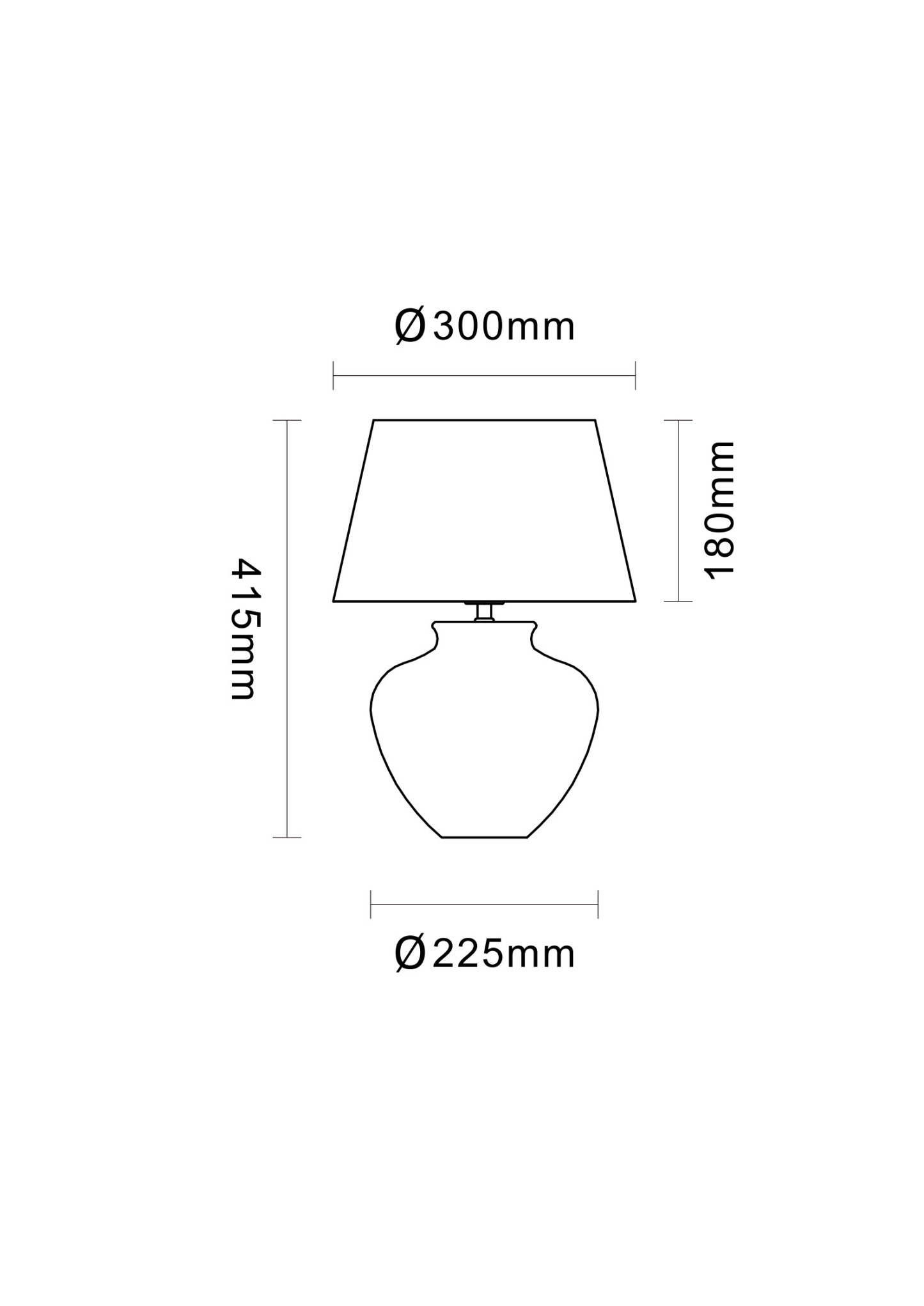 Amphora Table Lamp