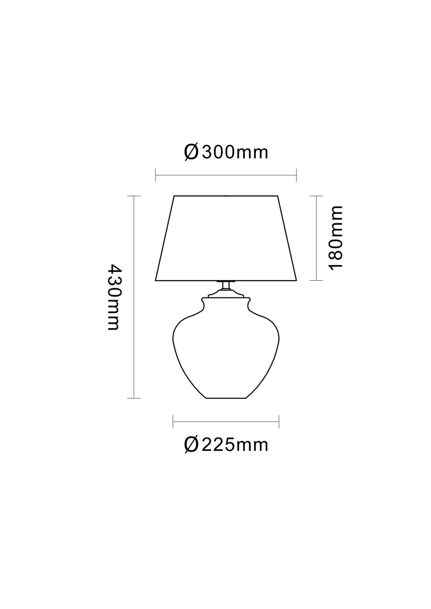 Amphora Table Lamp