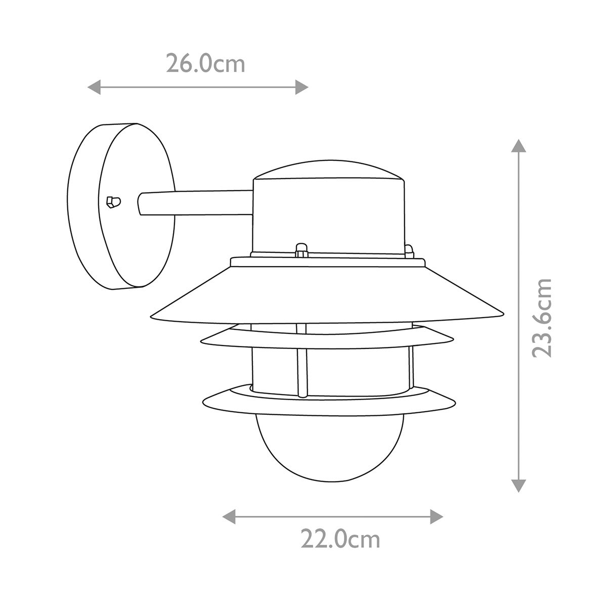 Copenhagen Wall Light