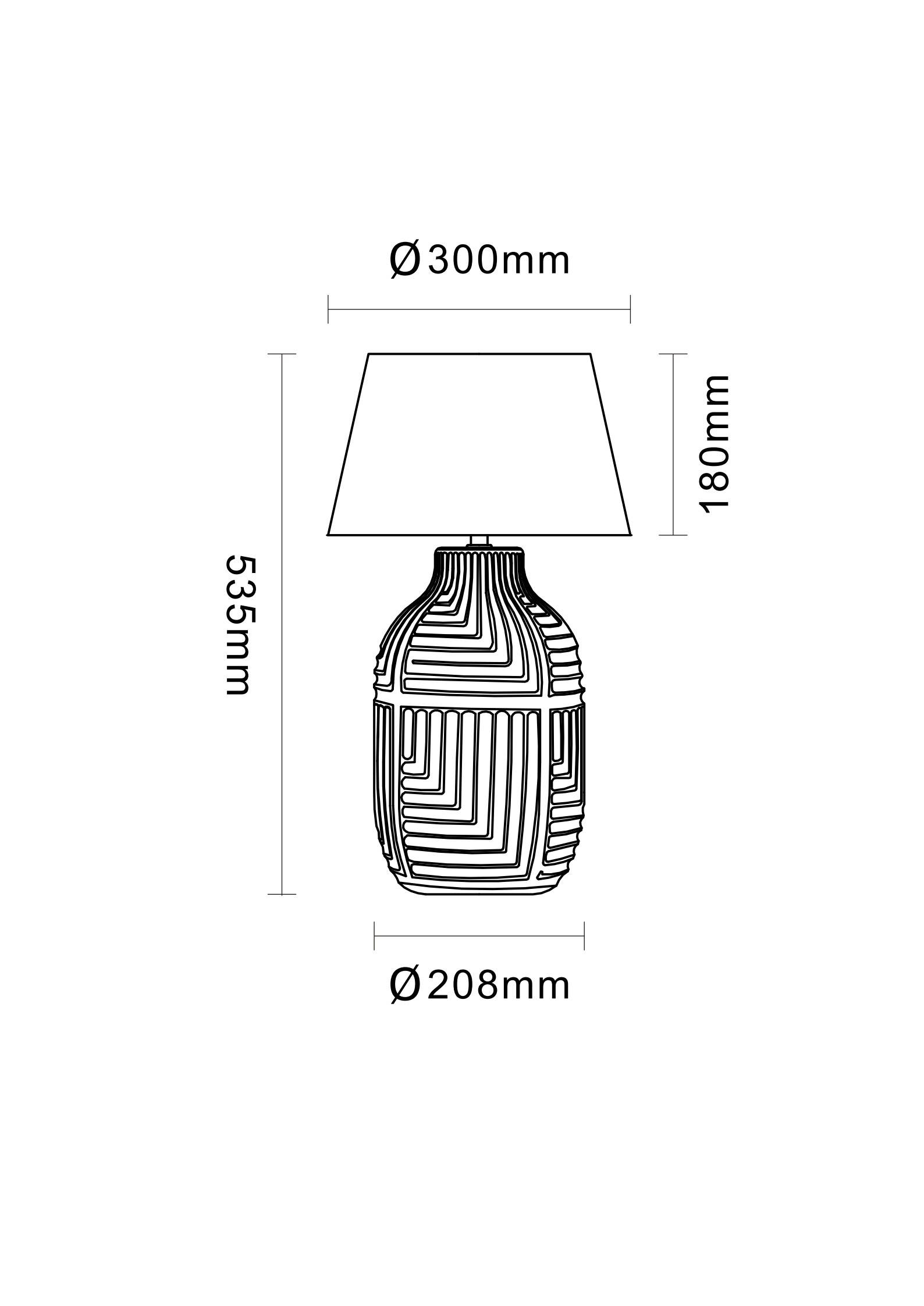 Mazra Table Lamp