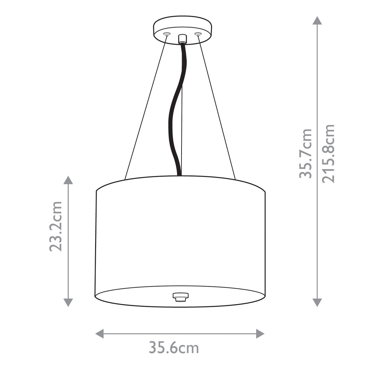 Pearce Pendant Light - 14 Inch