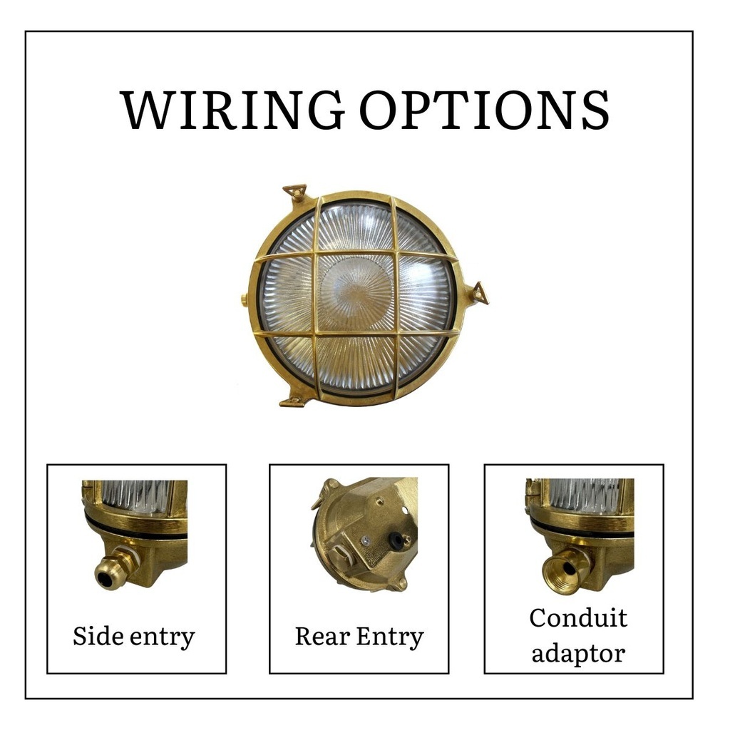 Porto Outdoor Wall Light - 210mm Diameter