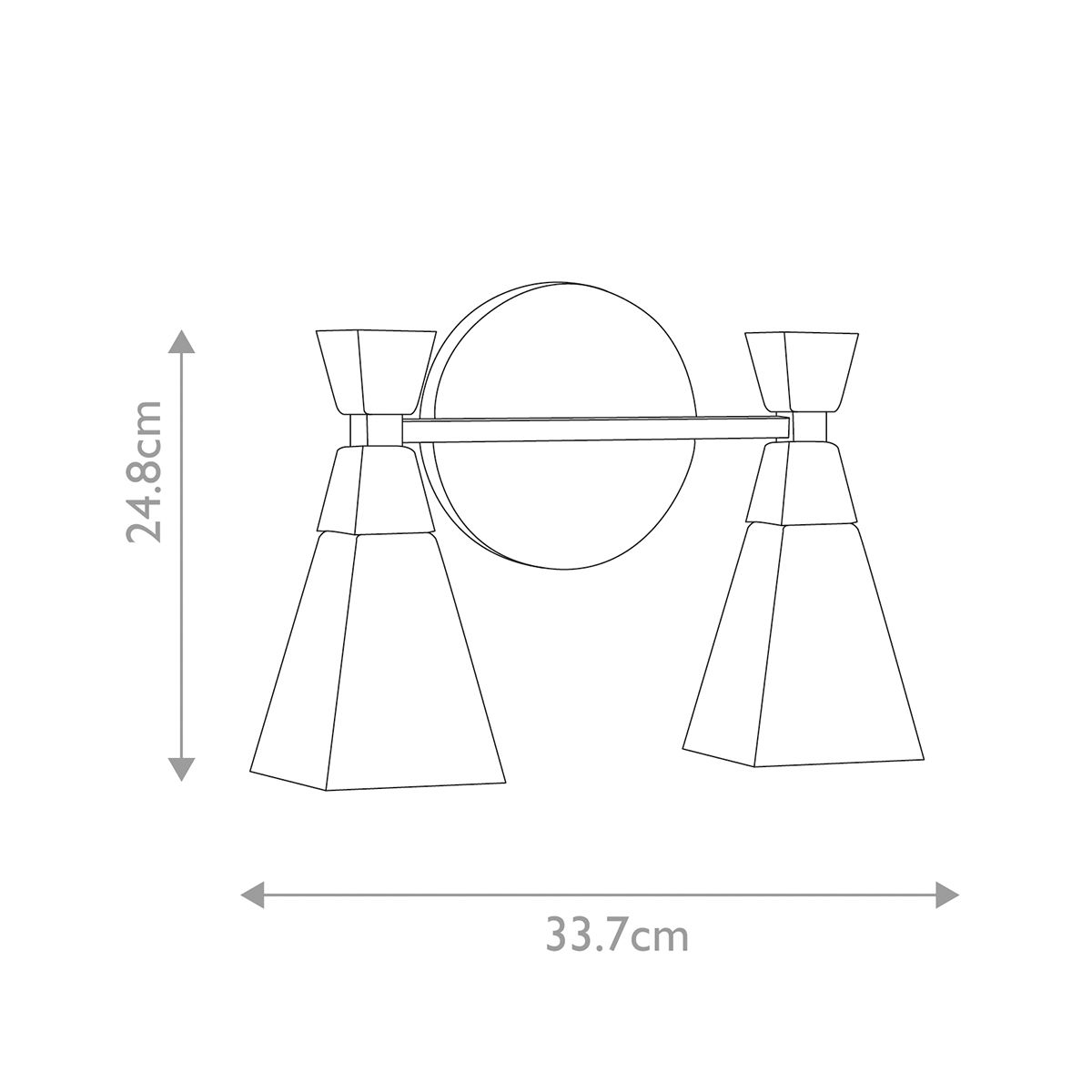 Bowtie Wall Light