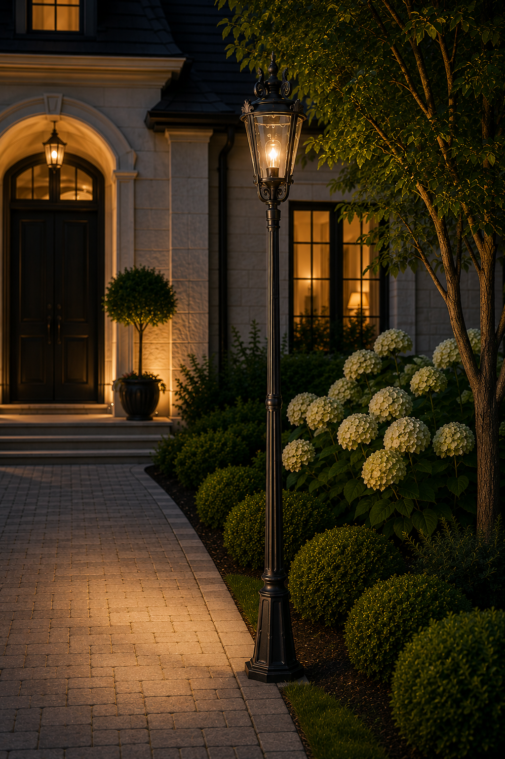 Baltimore - Outdoor Light - Lamp Post