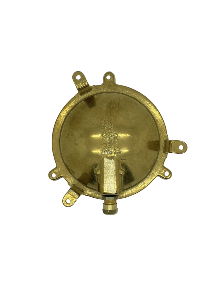 Porto Outdoor Wall Light With Bars - 140mm Diameter