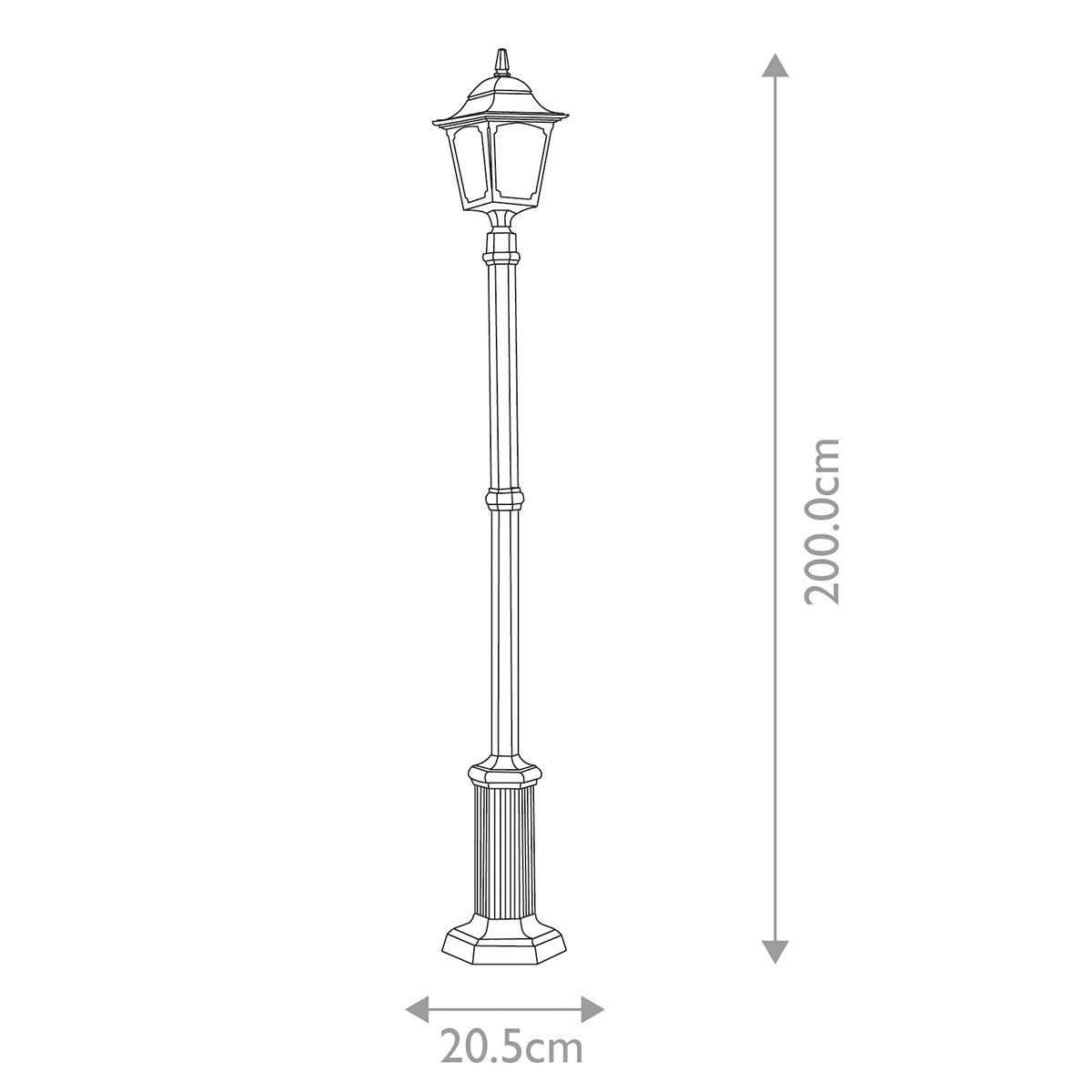 Chapel Lamp Post