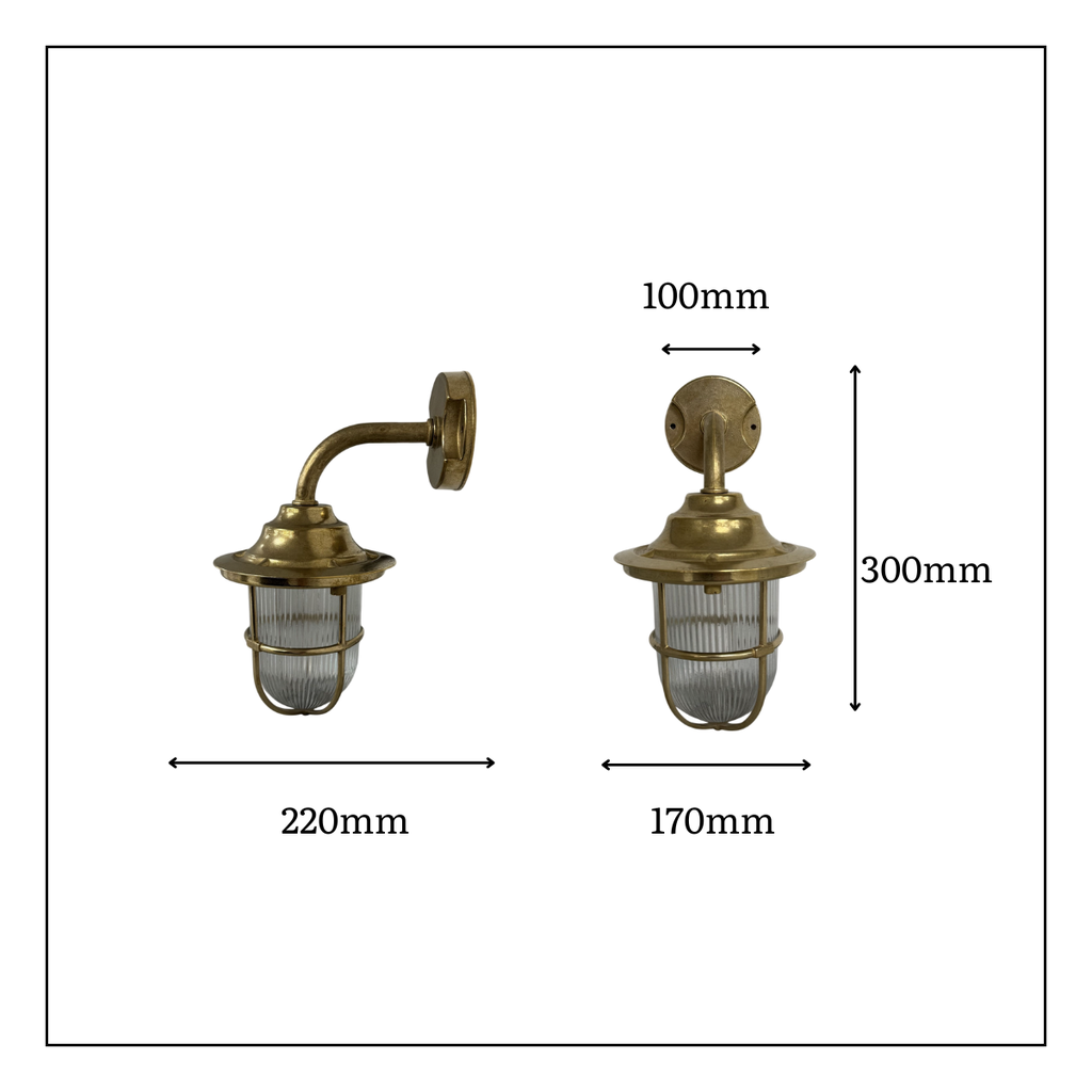 Faro Outdoor Wall Light - 300mm Height